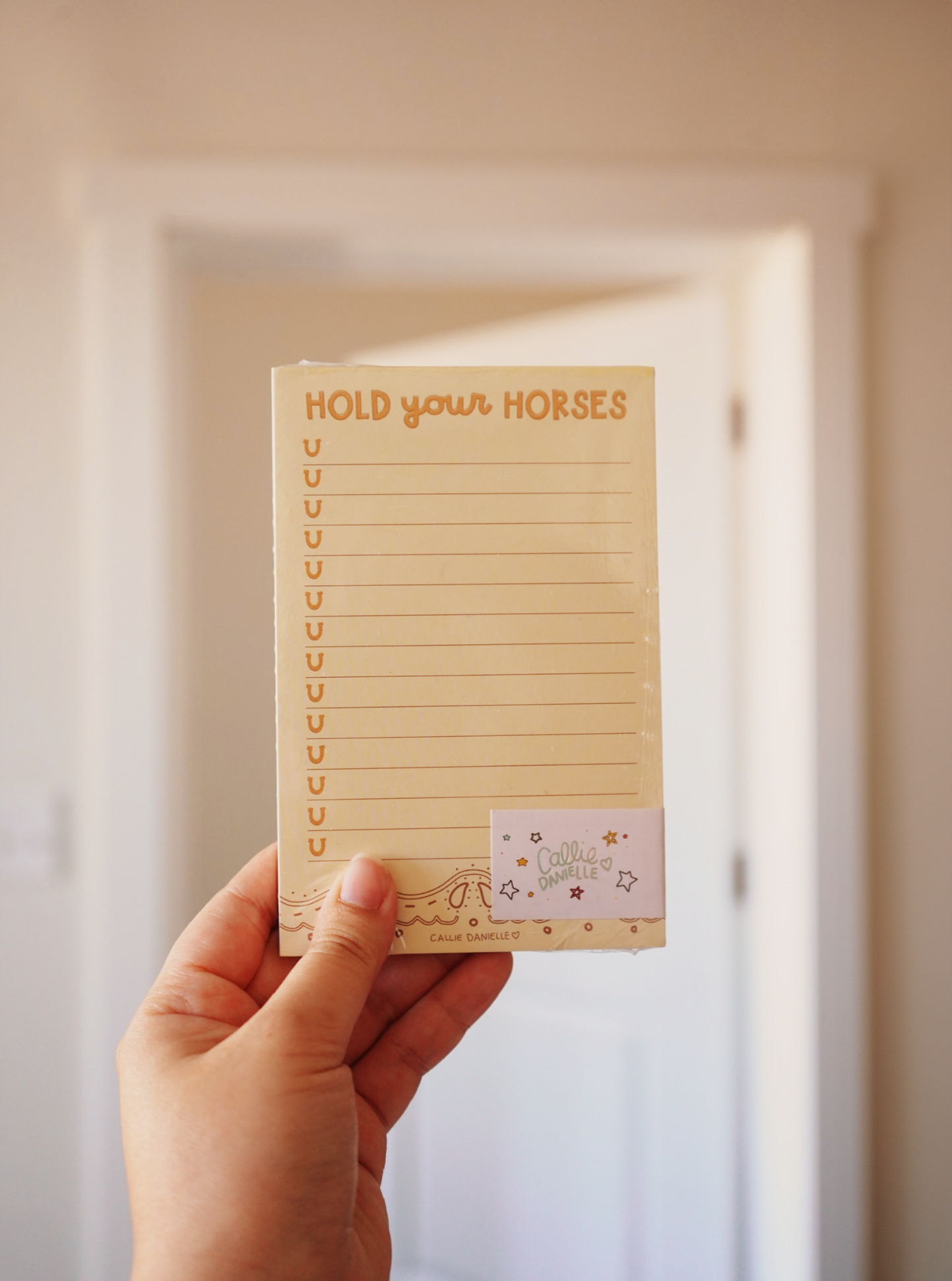 Hold Your Horses Southern Notepad