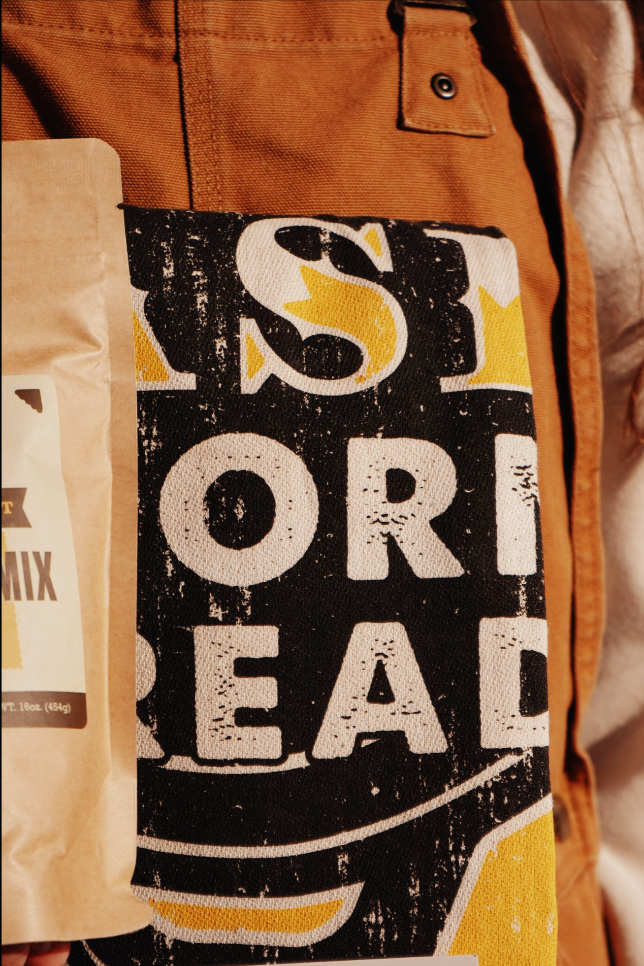 Raised on Cash and Cornbread Kitchen Towel