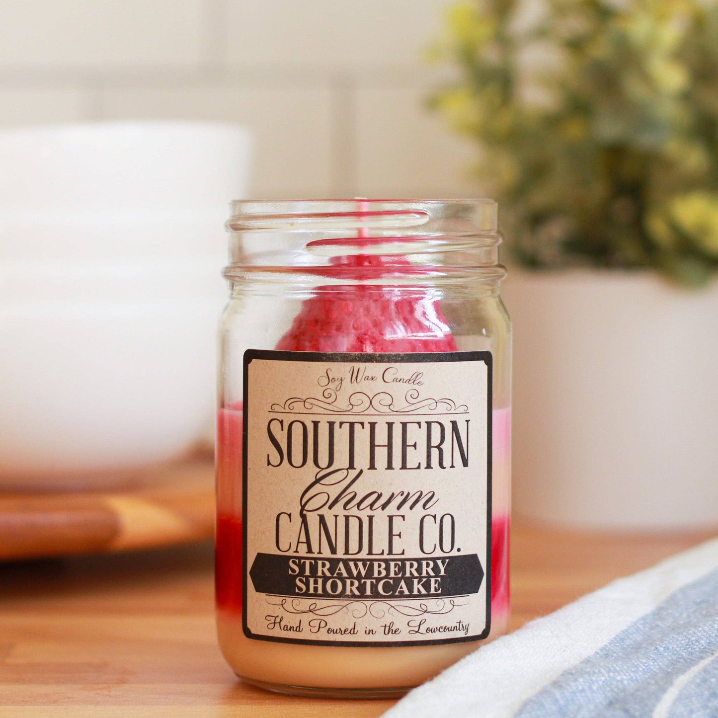 Strawberry Shortcake Southern Charm Soy Candle