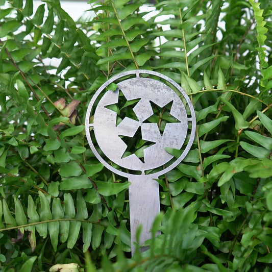 Happy Plant Metal Garden Markers