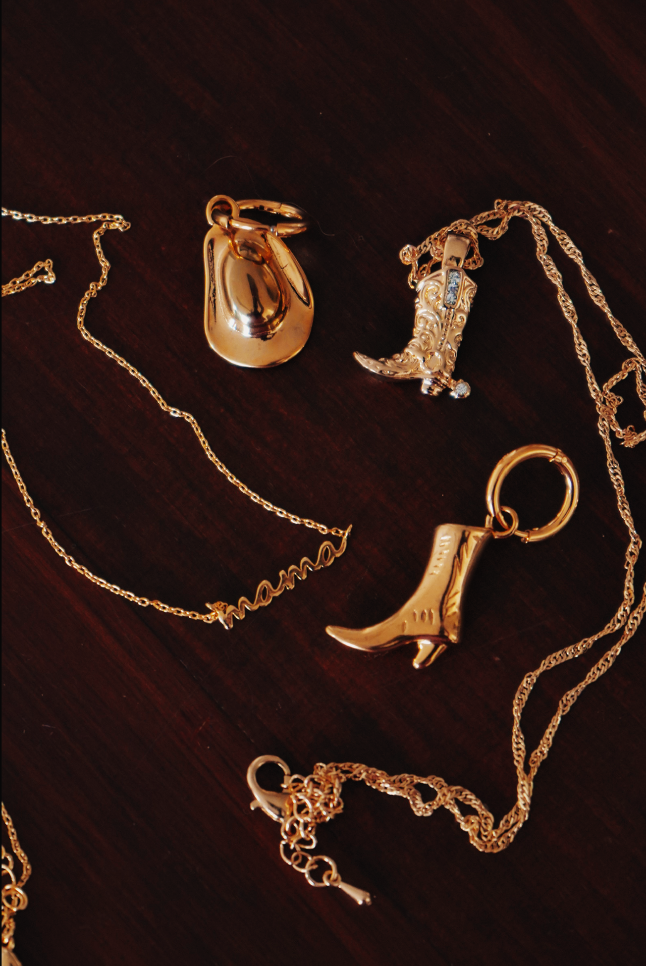 Cowboy Boot + Hat 18K Gold Plated Earrings