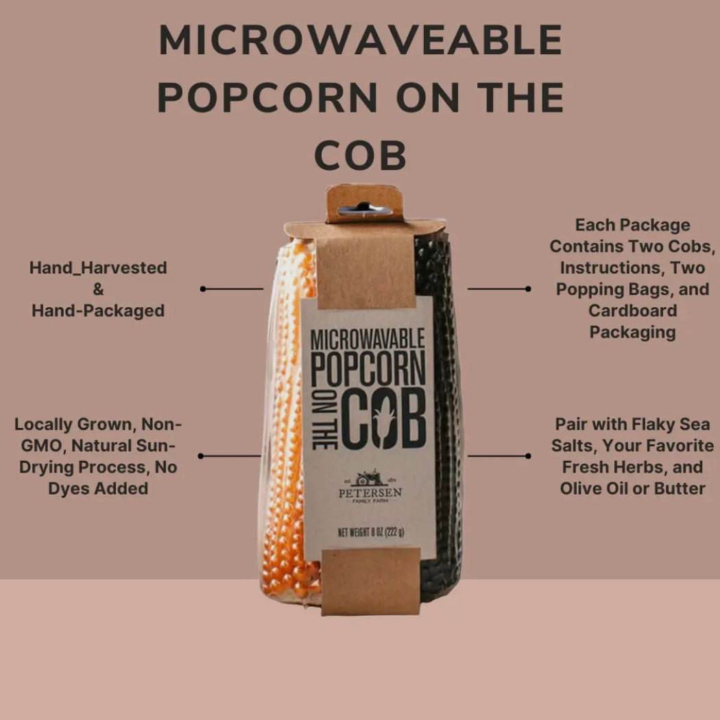Microwave Popcorn on the Cob