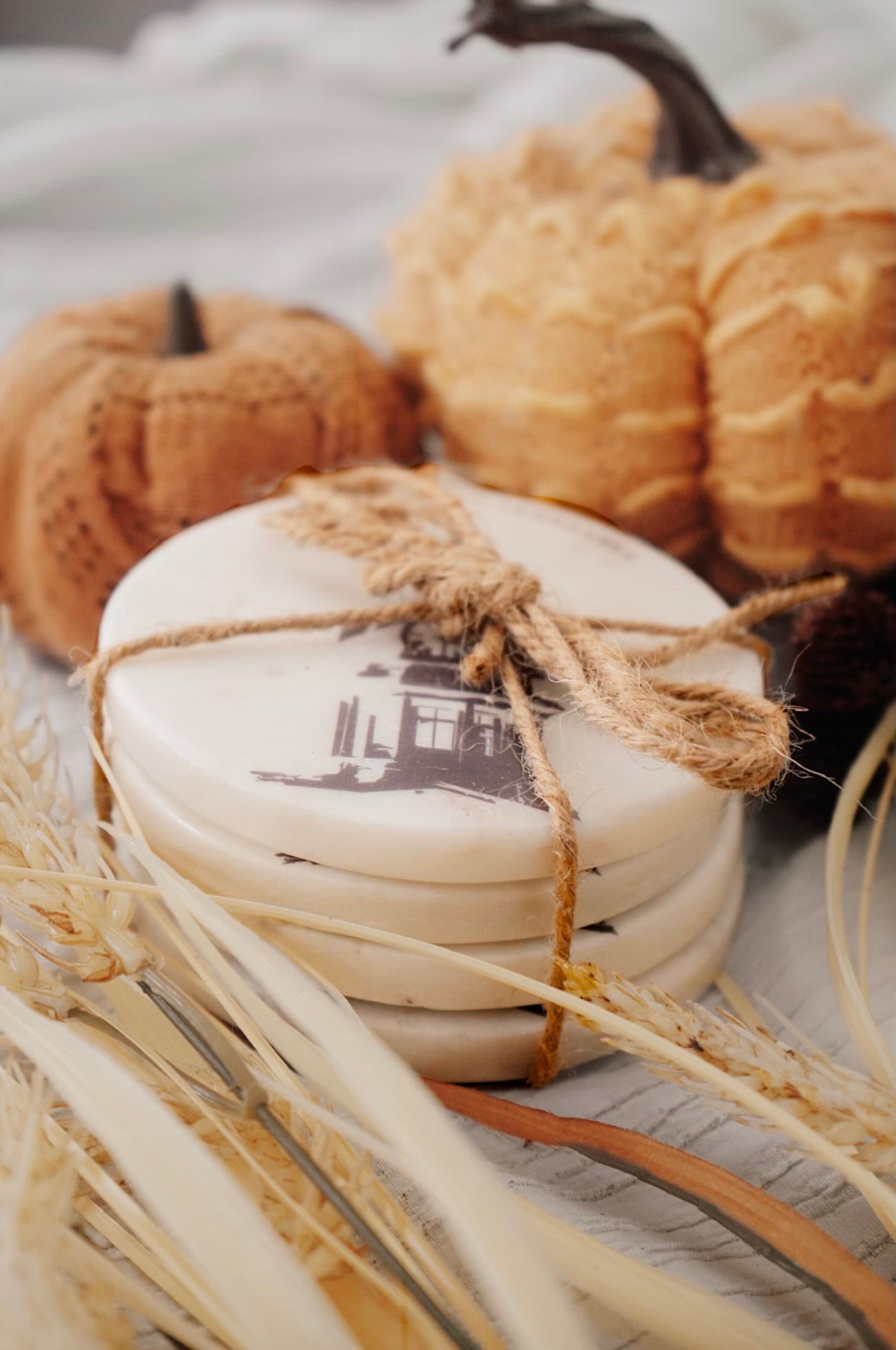 On Boro Time Marble Coaster