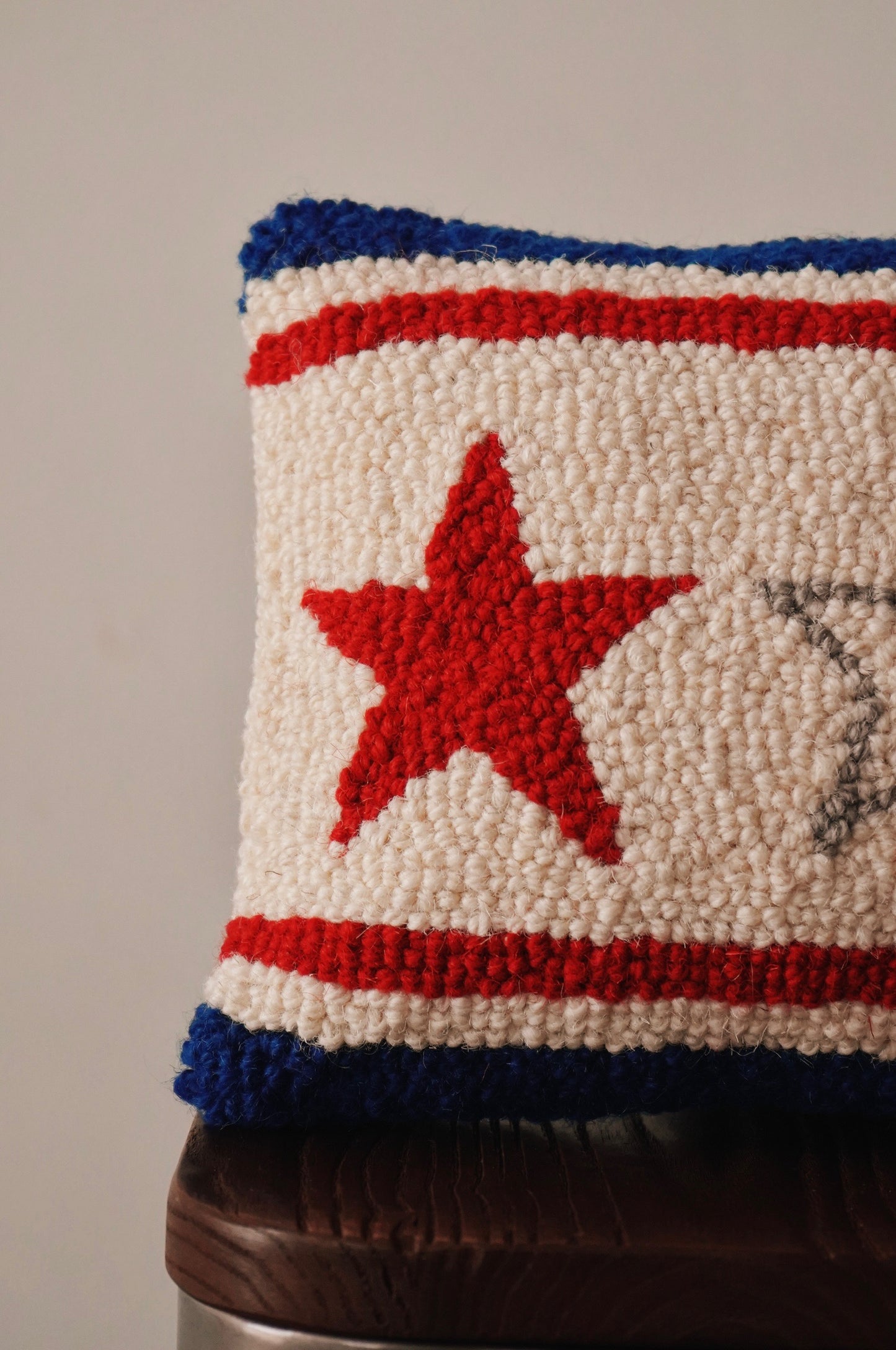 Americana Stars USA Hook Pillow