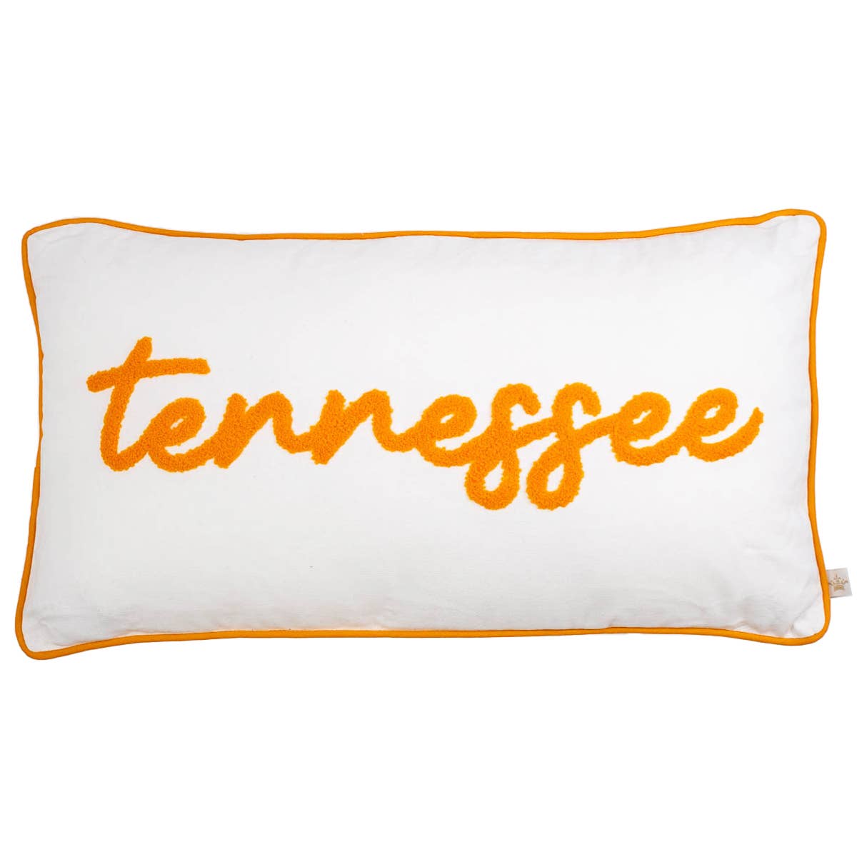 Go Orange Embroidered Tennessee Accent Pillow