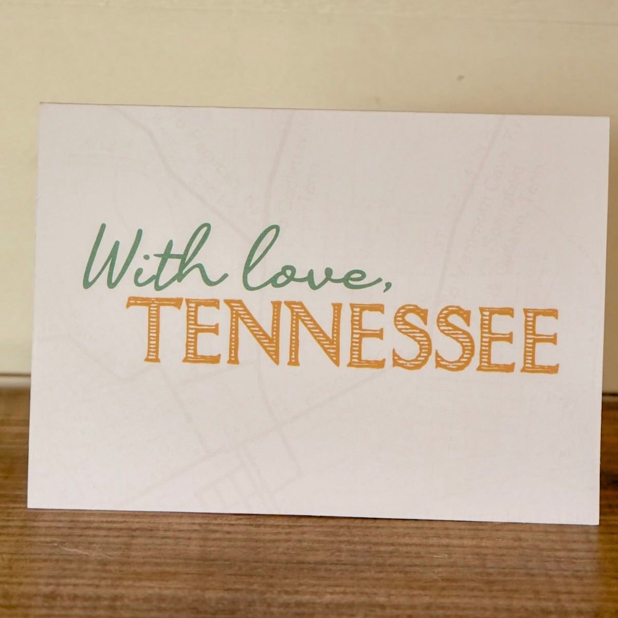 With Love, Tennessee Greeting Card