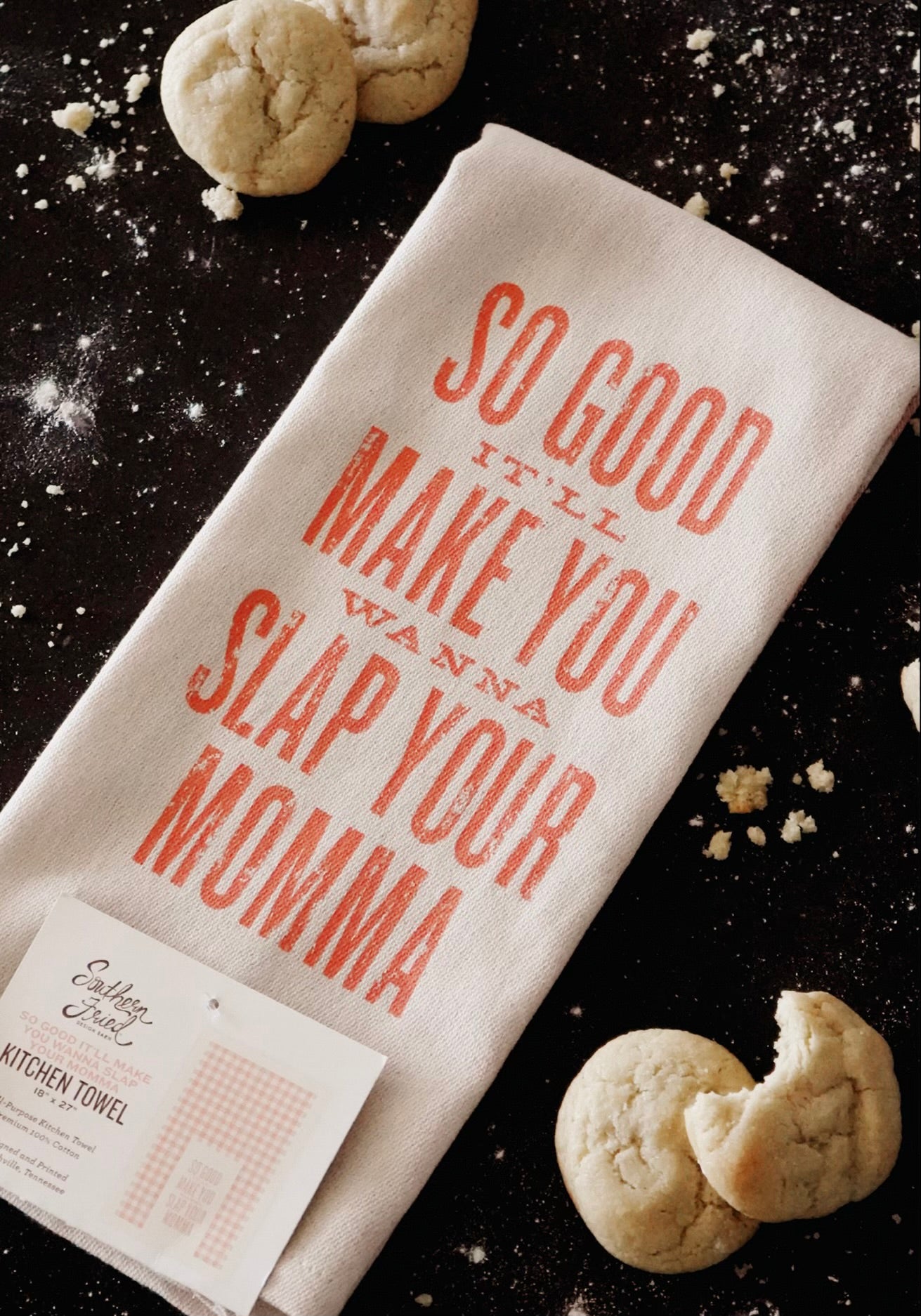 Slap Your Momma Kitchen Towel