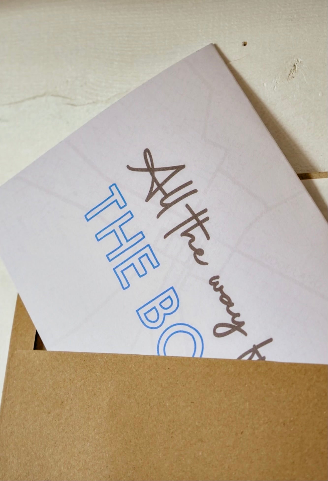 All the Way from the Boro Greeting Card