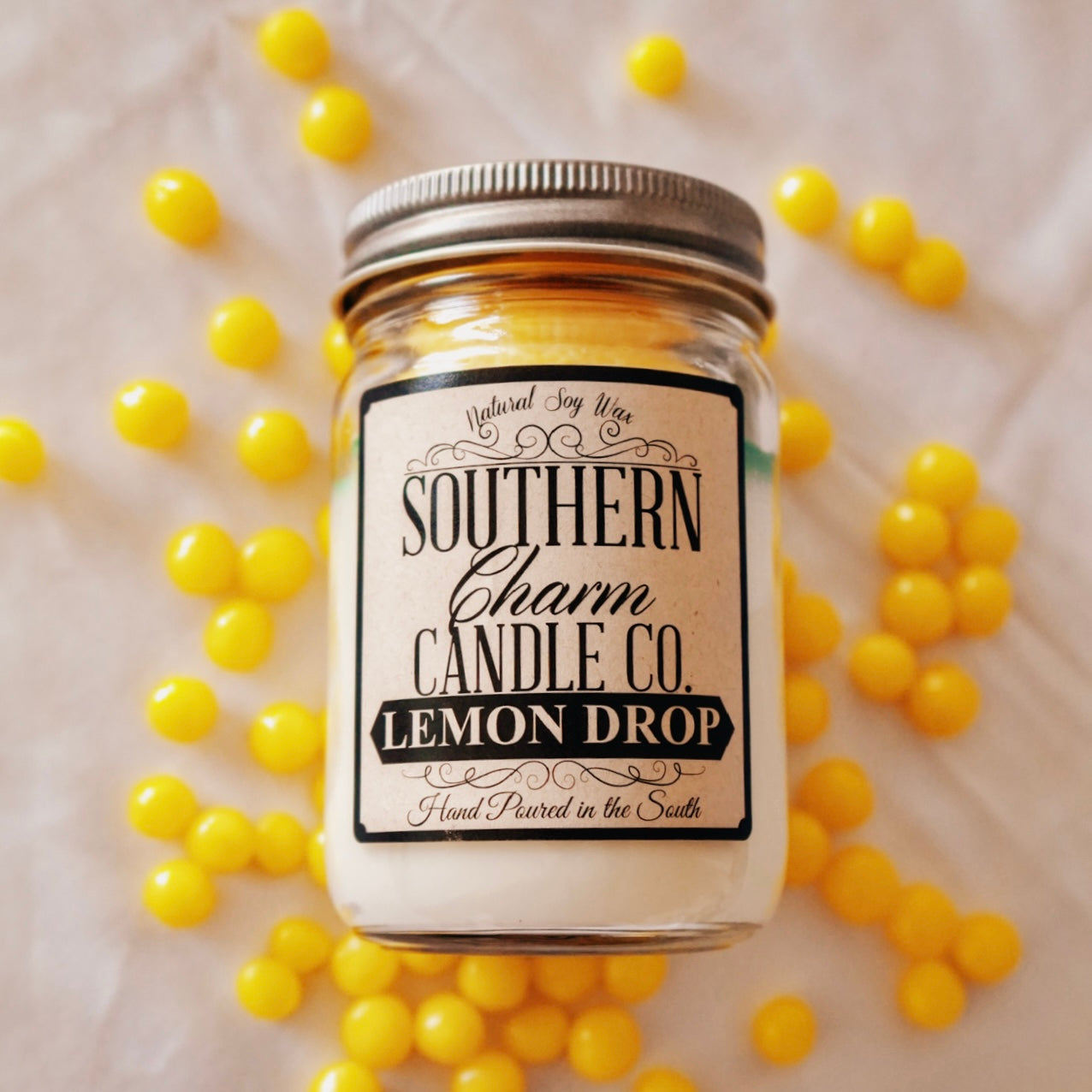 Lemon Drop Southern Charm Soy Candle
