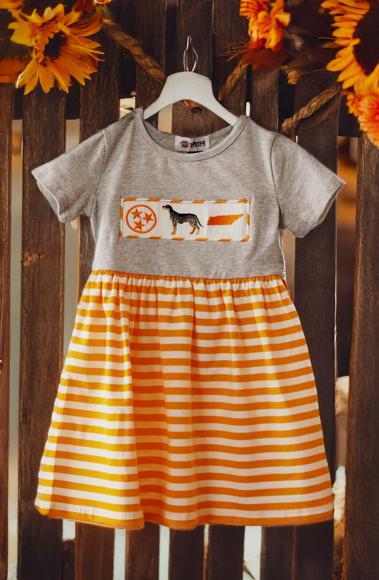 Tennessee Smocked Toddler Dress
