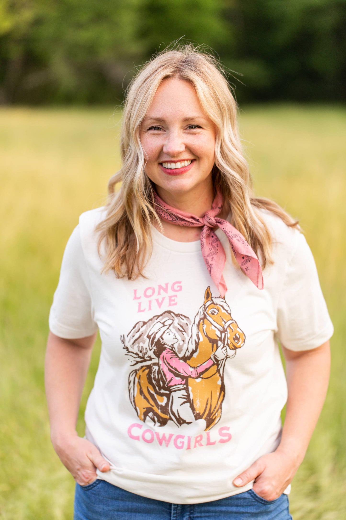 Long Live Cowgirls Southern Fried Tee