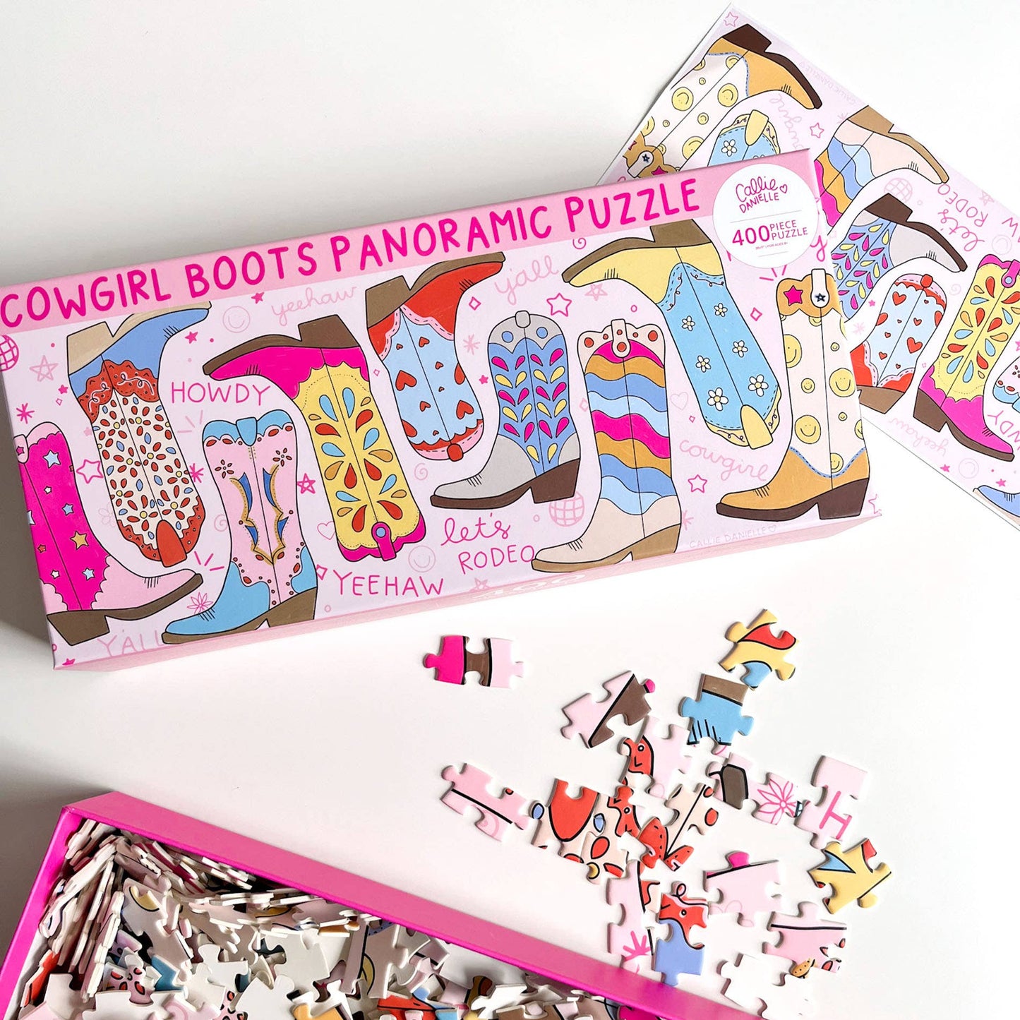 Cowgirl Boots Jigsaw Puzzle