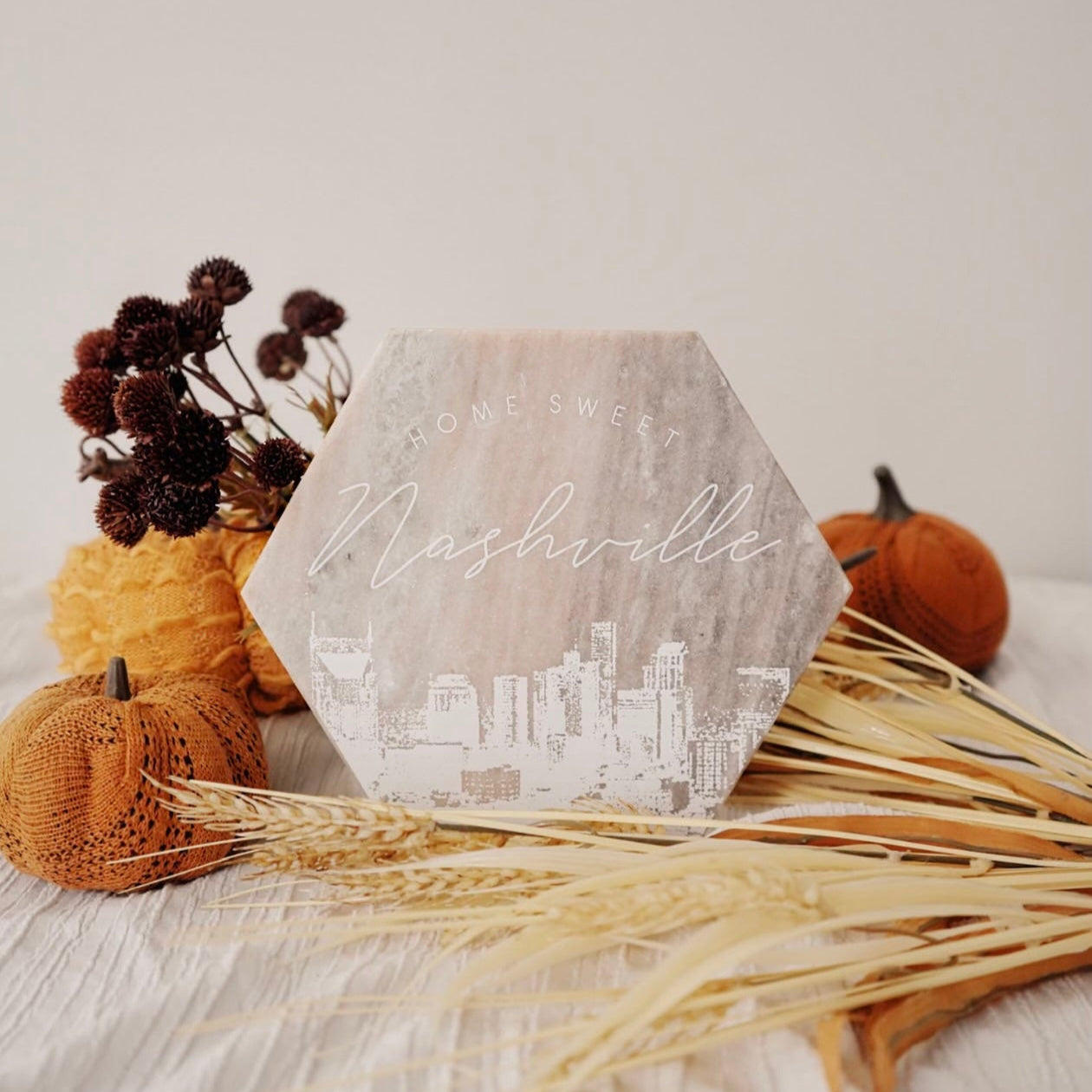 Nashville Skyline Stone Trivet