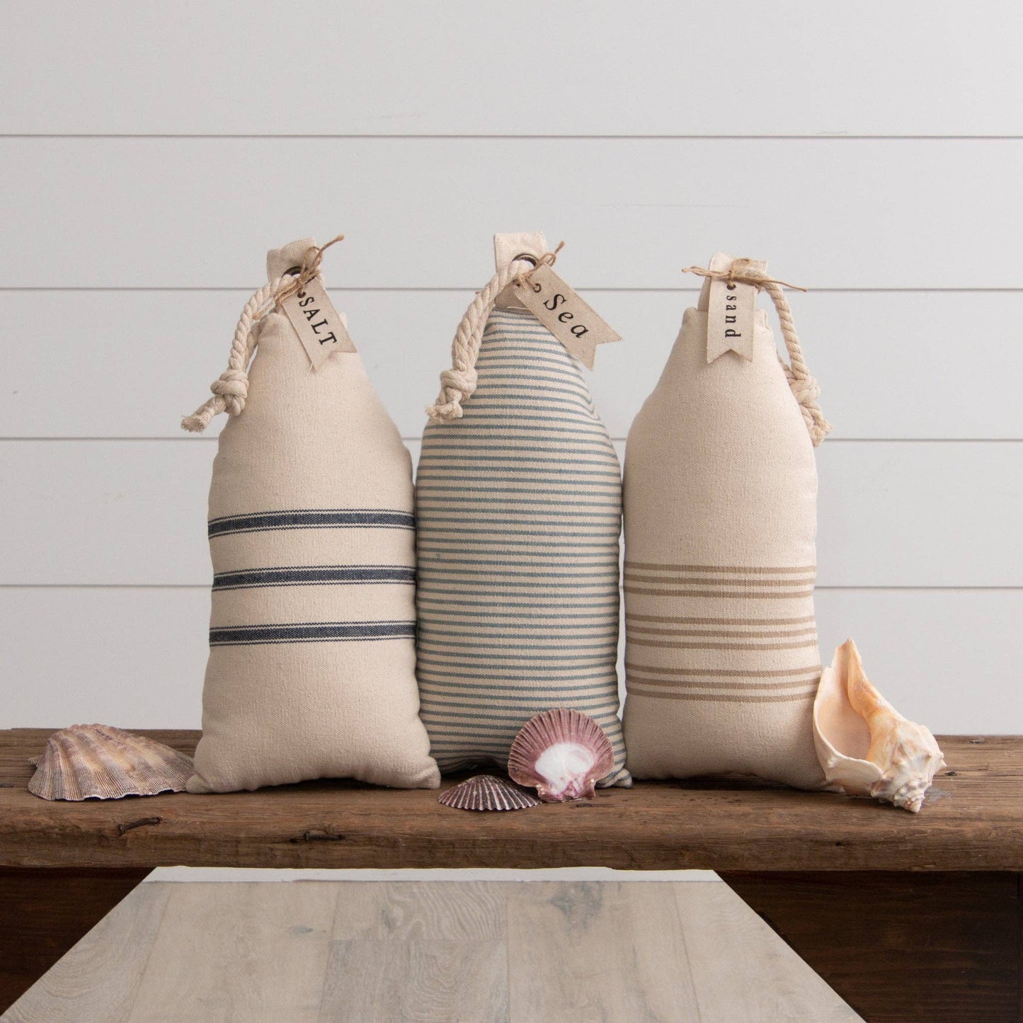 Nautical Buoy Shaped Canvas Pillow