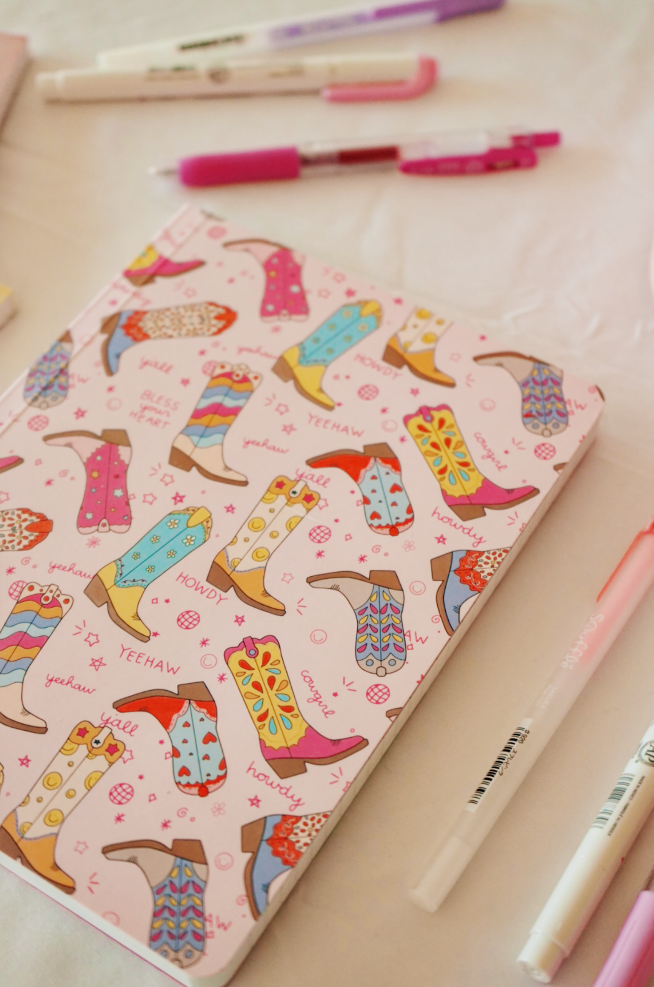 Cowgirl Boots Soft Bound Journal