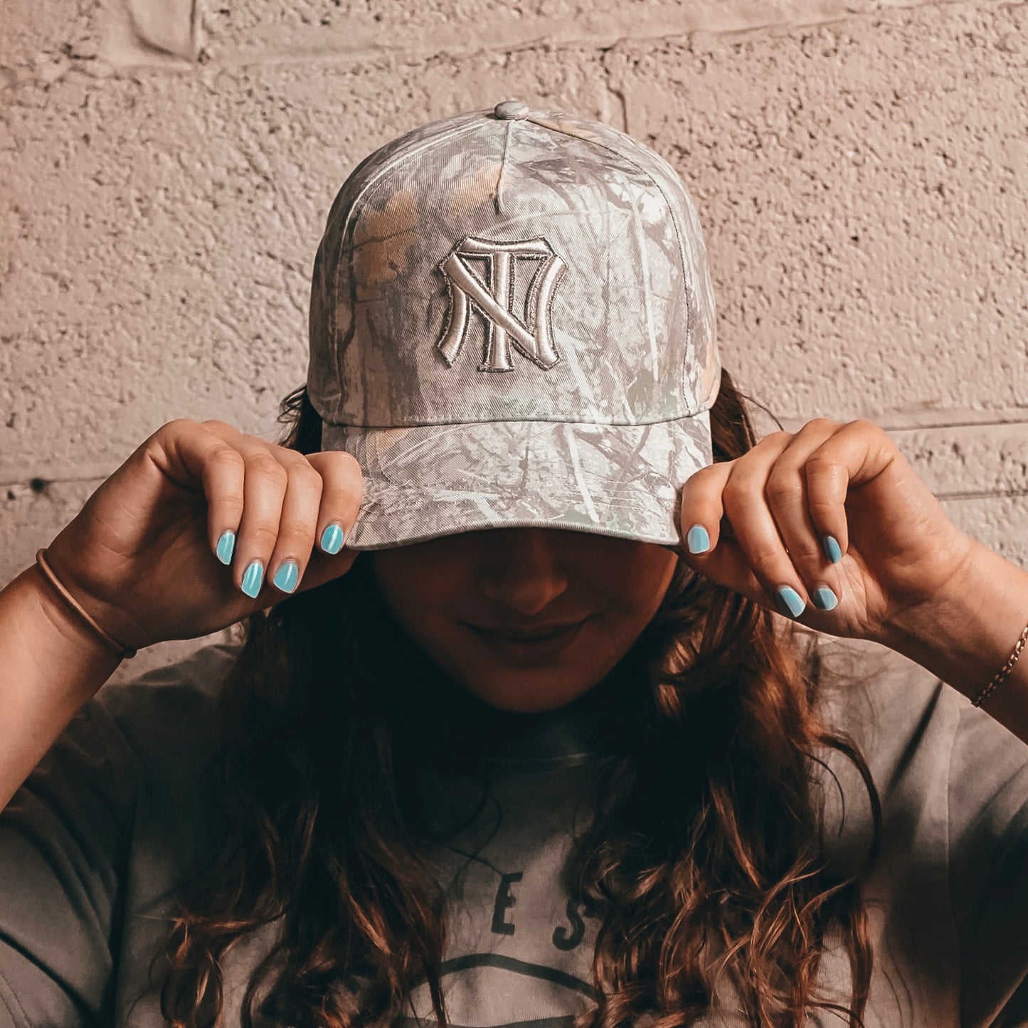 TN Beige Camo Trucker Hat