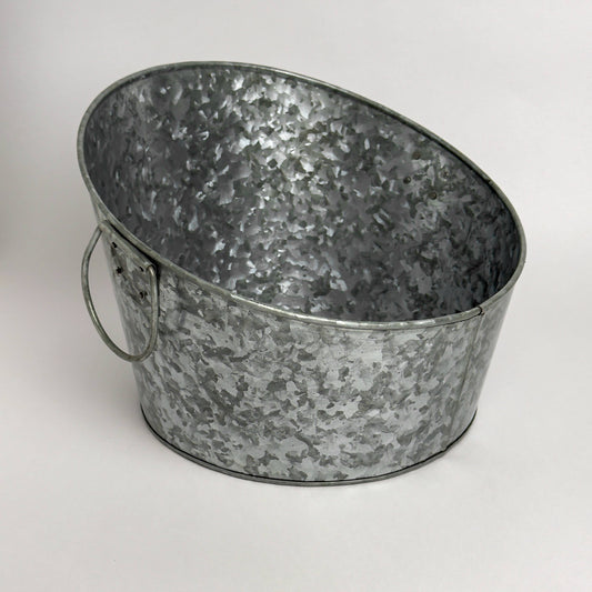 Tapered Galvanized Ice Tub