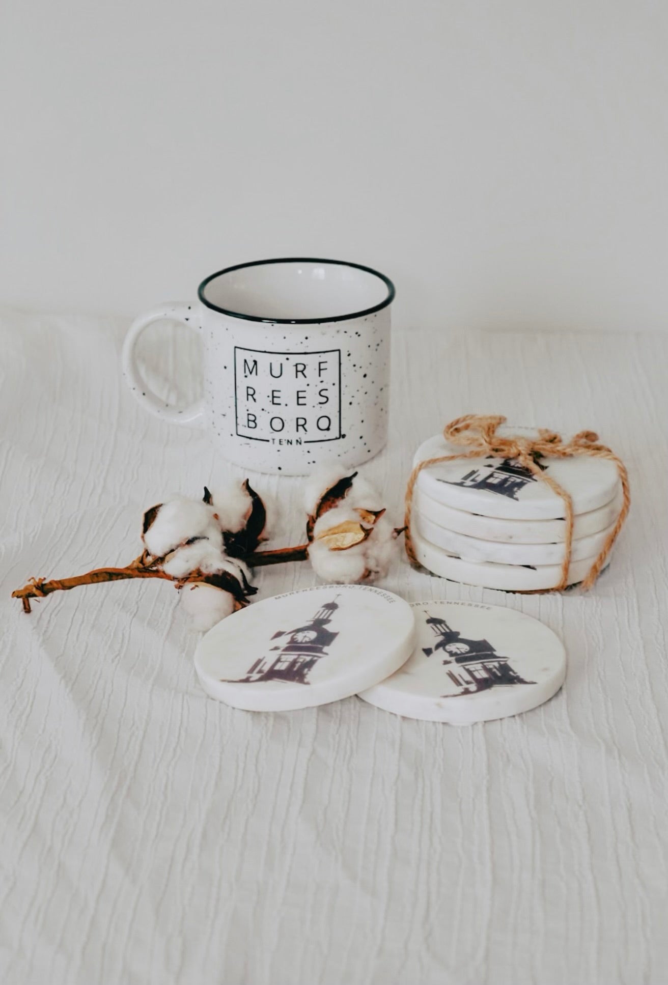 On Boro Time Marble Coaster