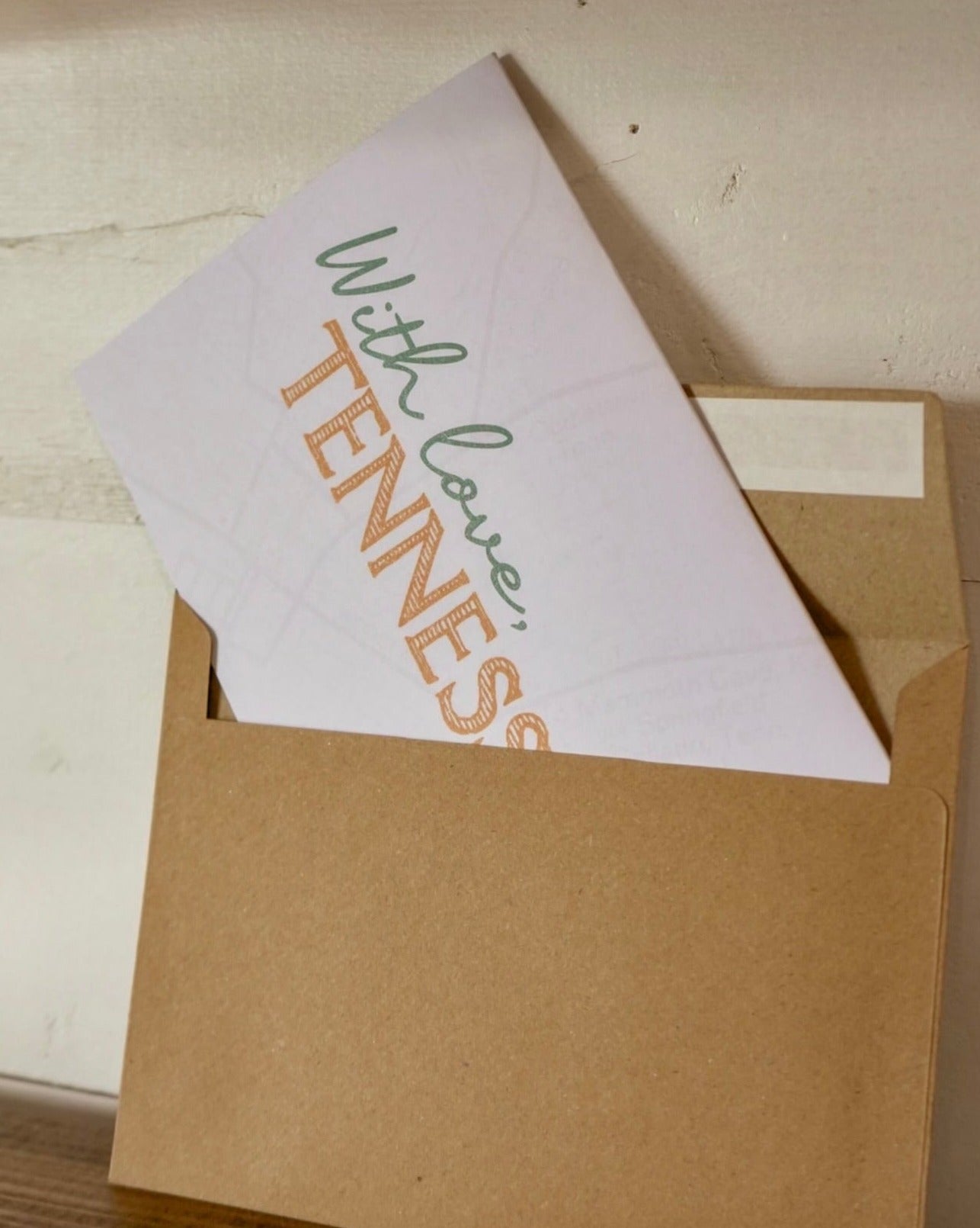 With Love, Tennessee Greeting Card