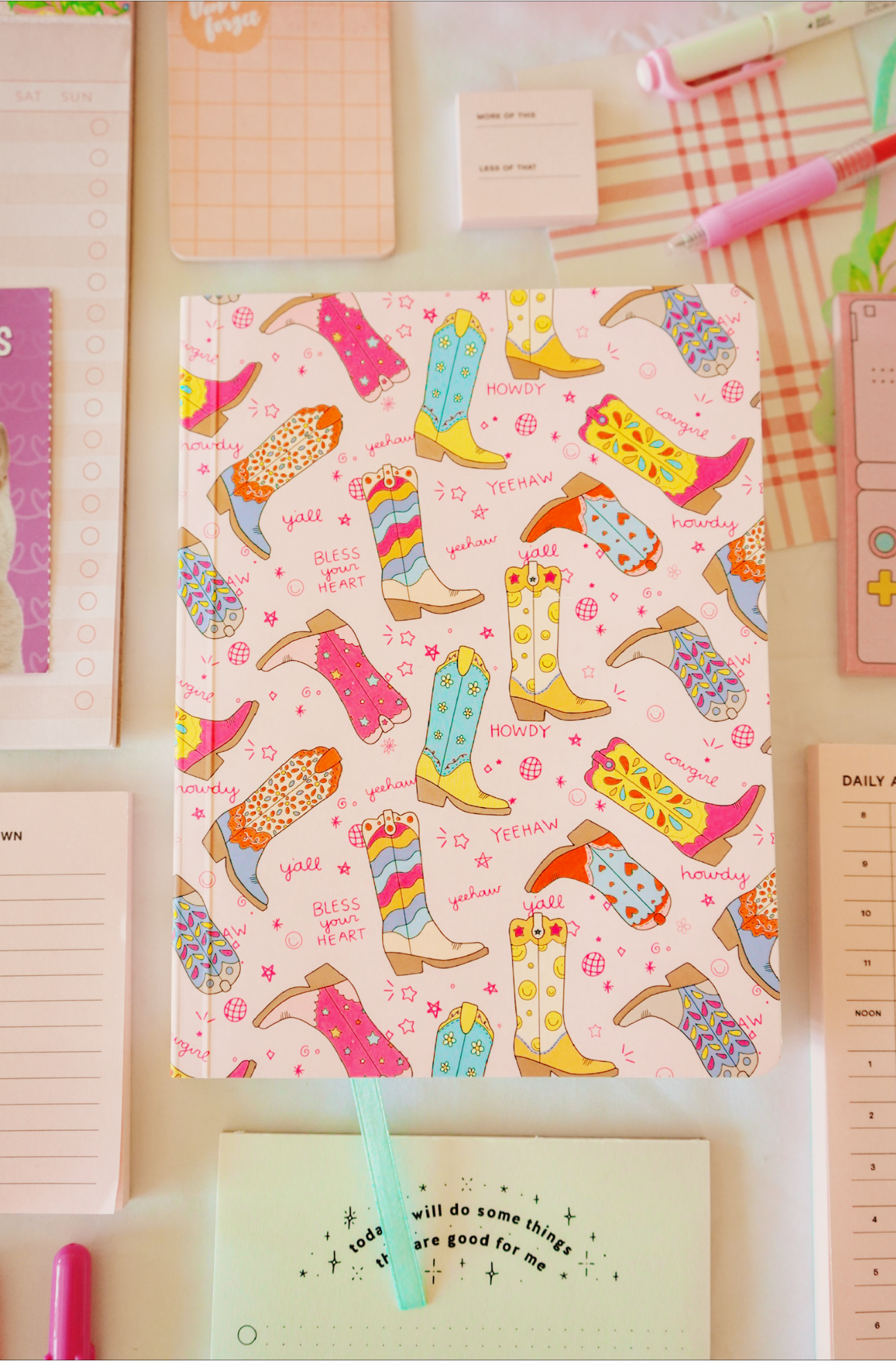 Cowgirl Boots Soft Bound Journal