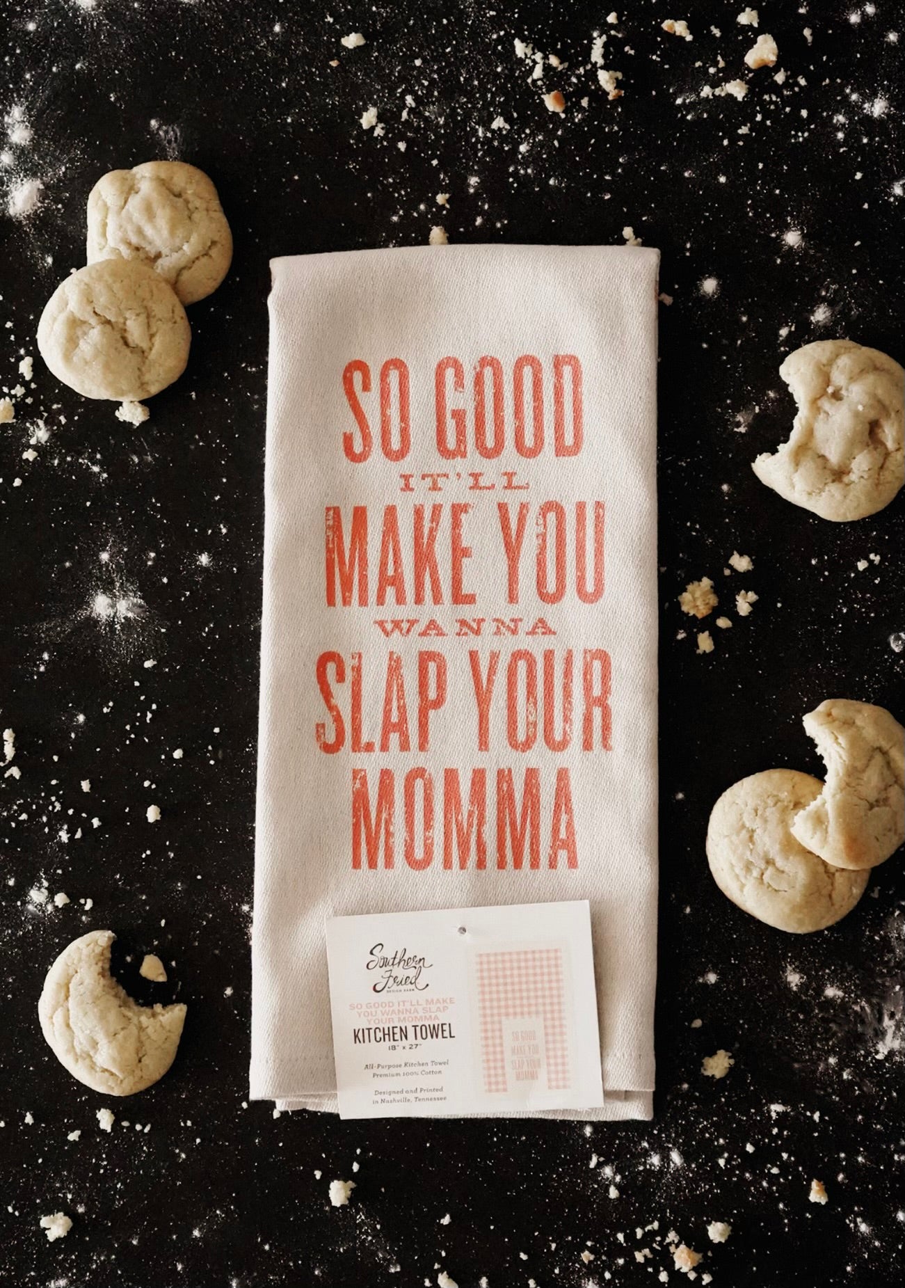Slap Your Momma Kitchen Towel