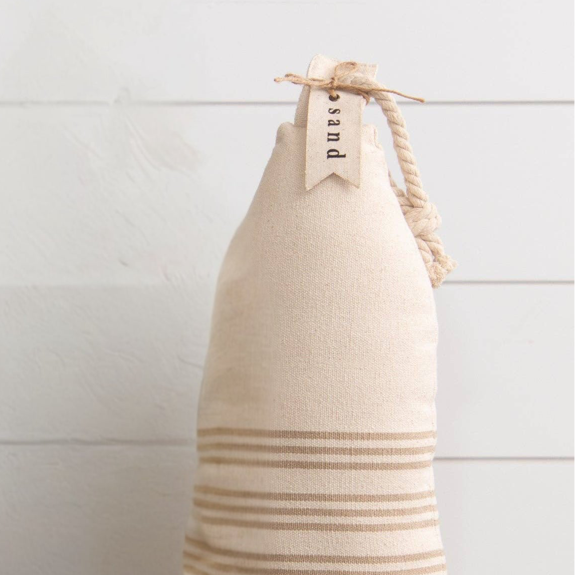 Nautical Buoy Shaped Canvas Pillow