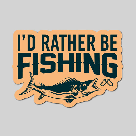 I'd Rather Be Fishing Air Freshener