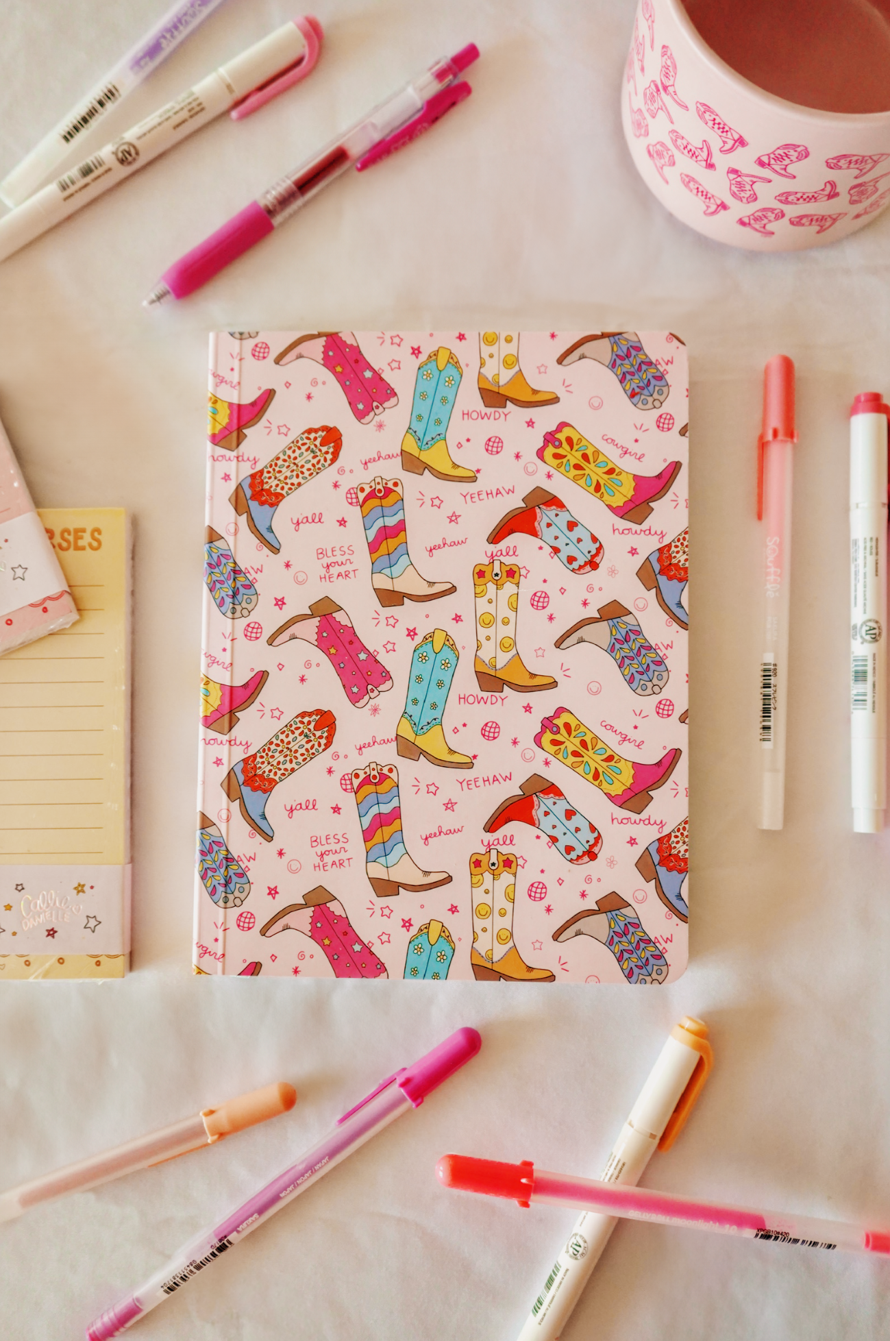 Cowgirl Boots Soft Bound Journal