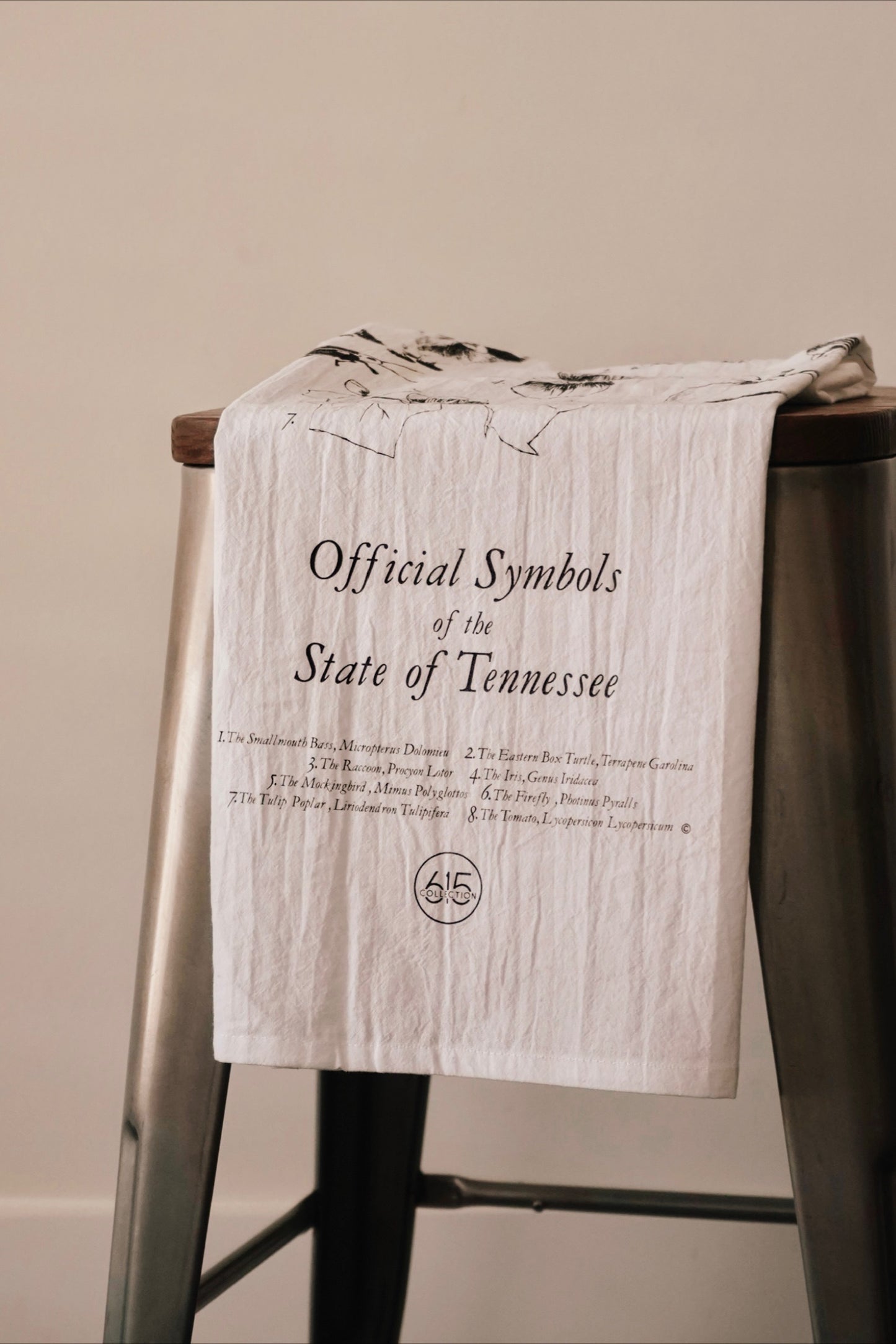 Official Tennessee Symbols Kitchen Towel
