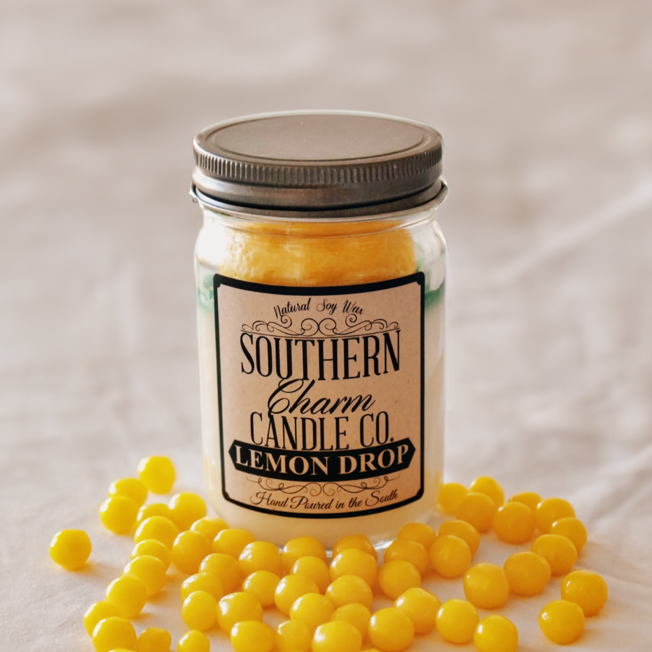 Lemon Drop Southern Charm Soy Candle