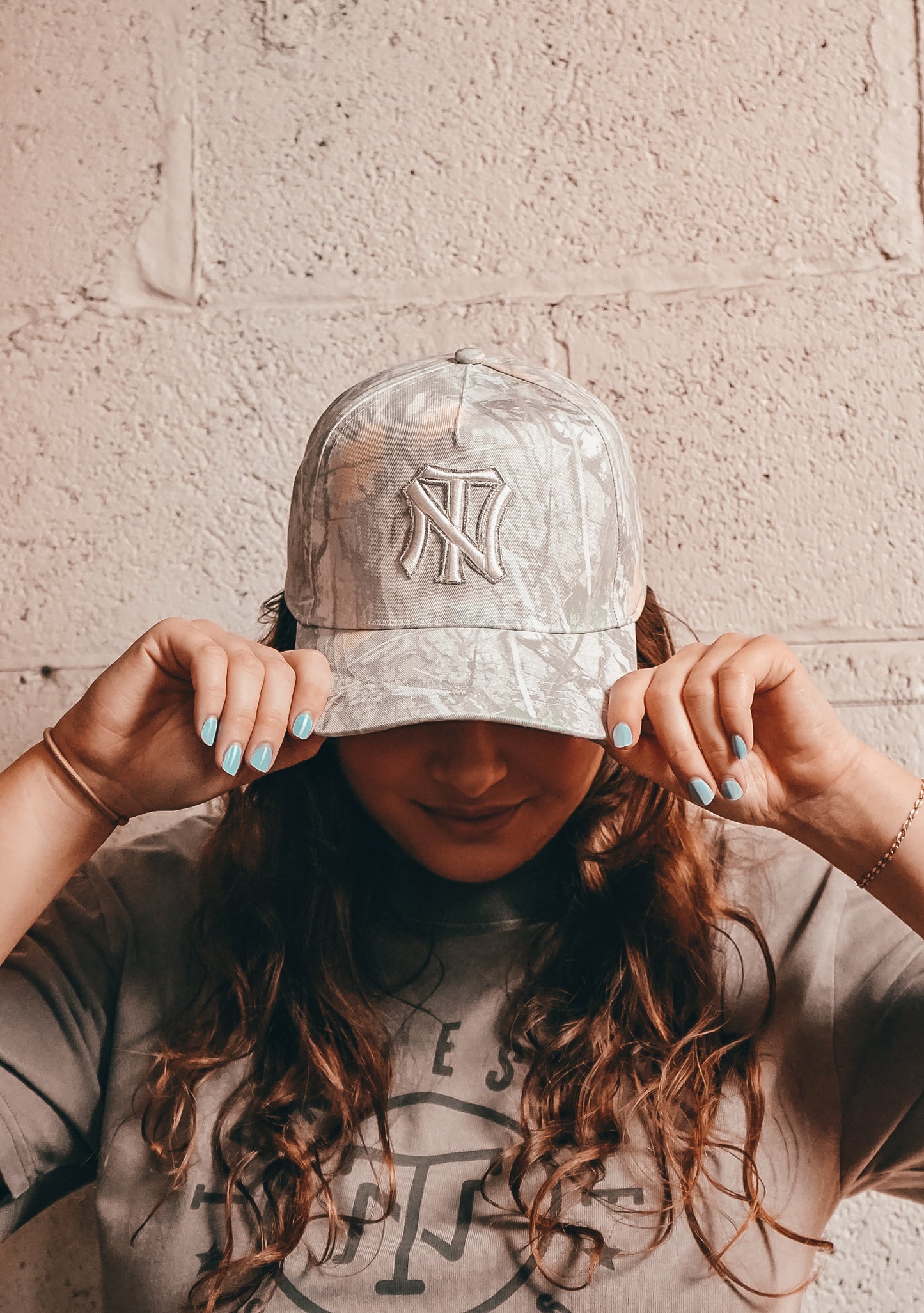 TN Beige Camo Trucker Hat