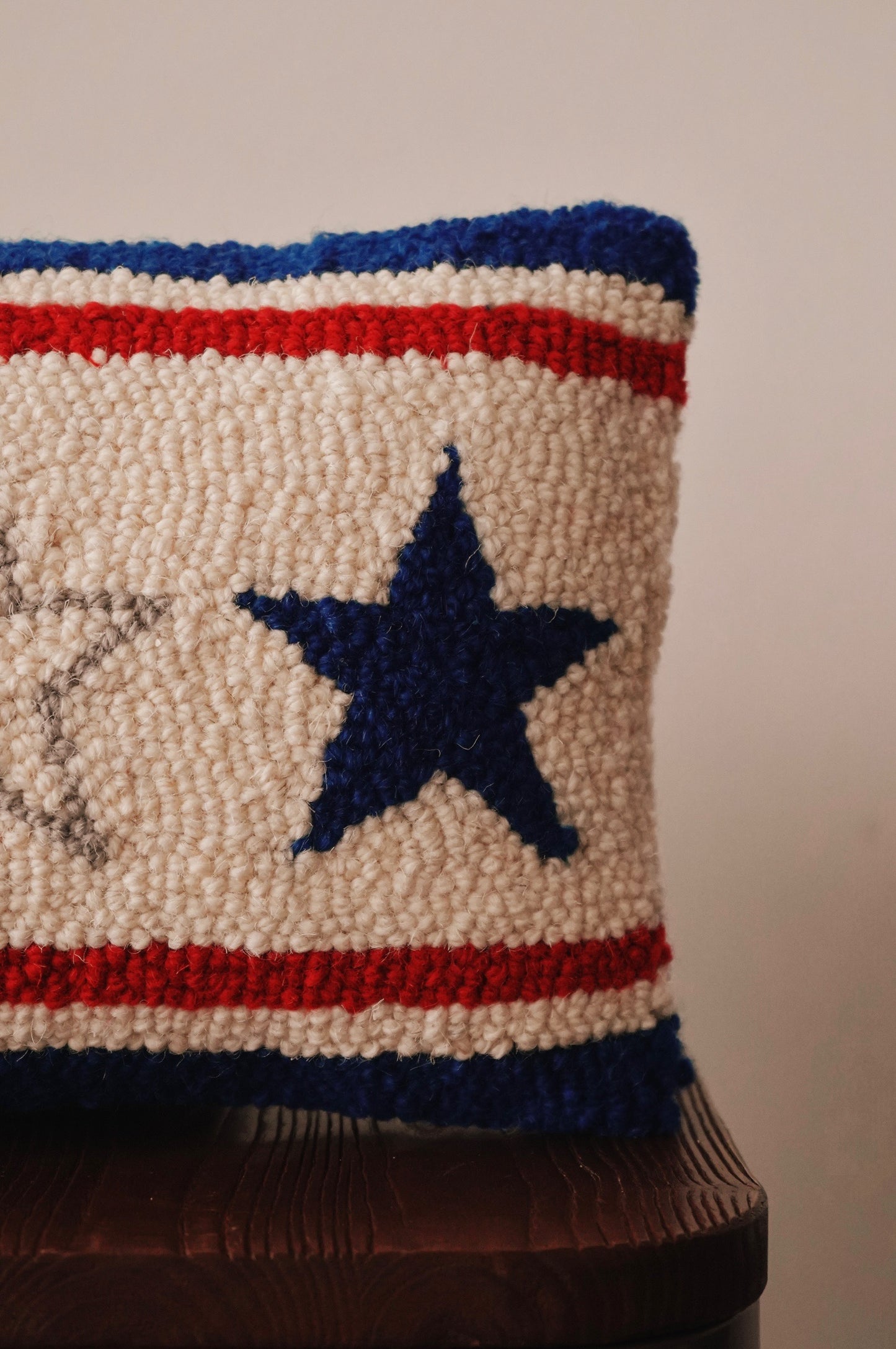 Americana Stars USA Hook Pillow