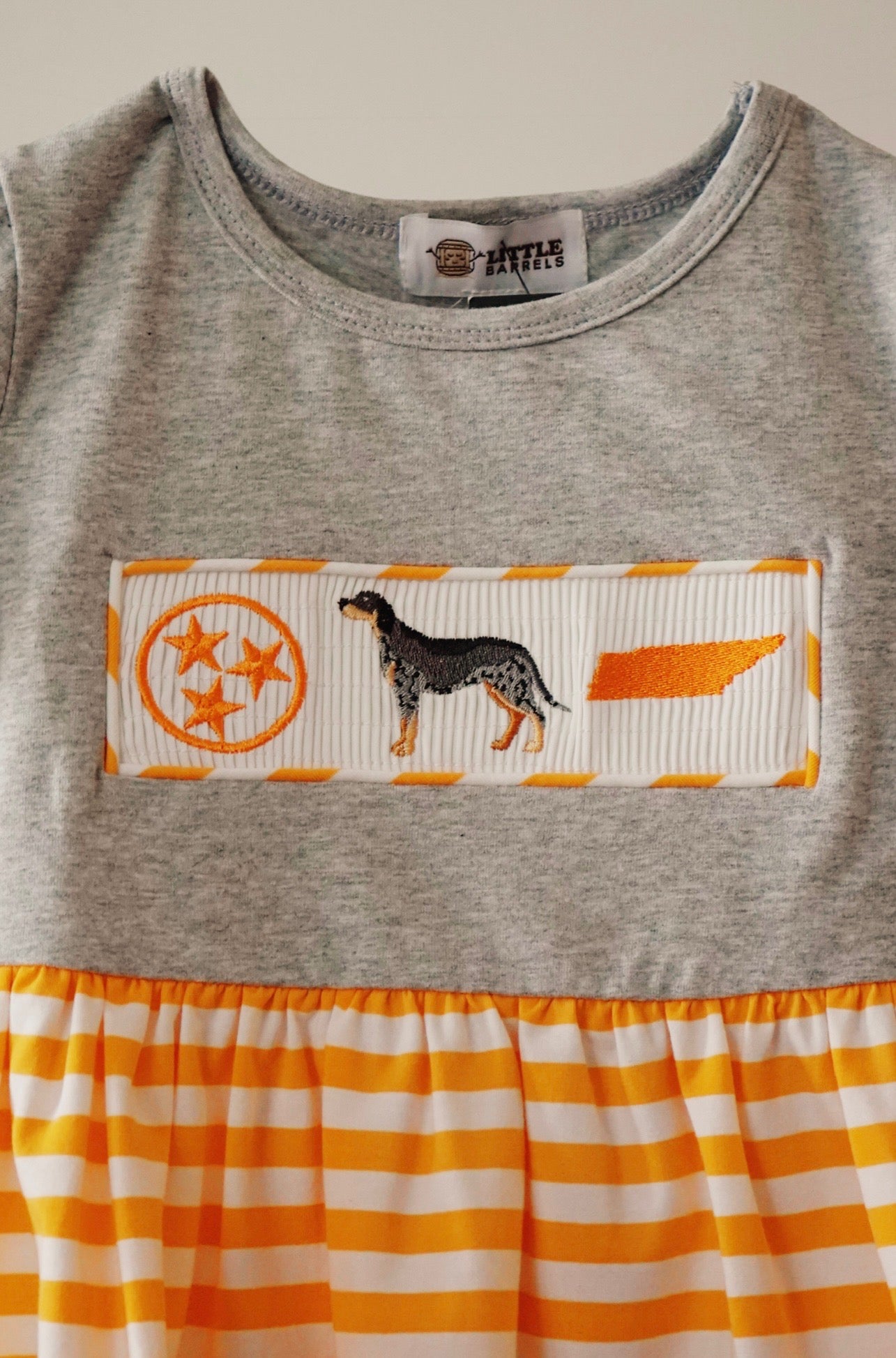 Tennessee Smocked Toddler Dress