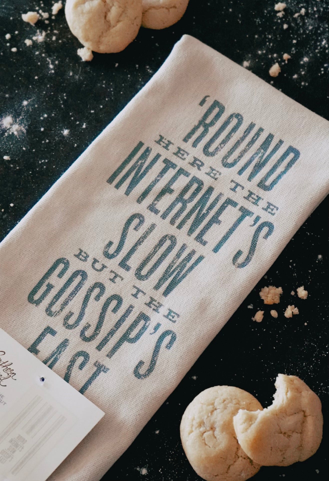 Round Here the Internet's Slow...Kitchen Towel