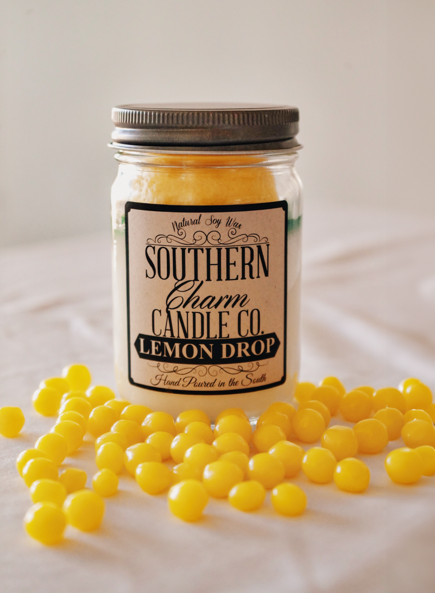 Lemon Drop Southern Charm Soy Candle
