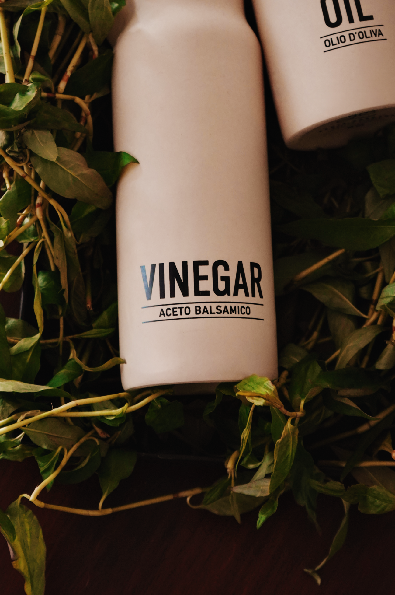 Matte Oil + Vinegar Bottles