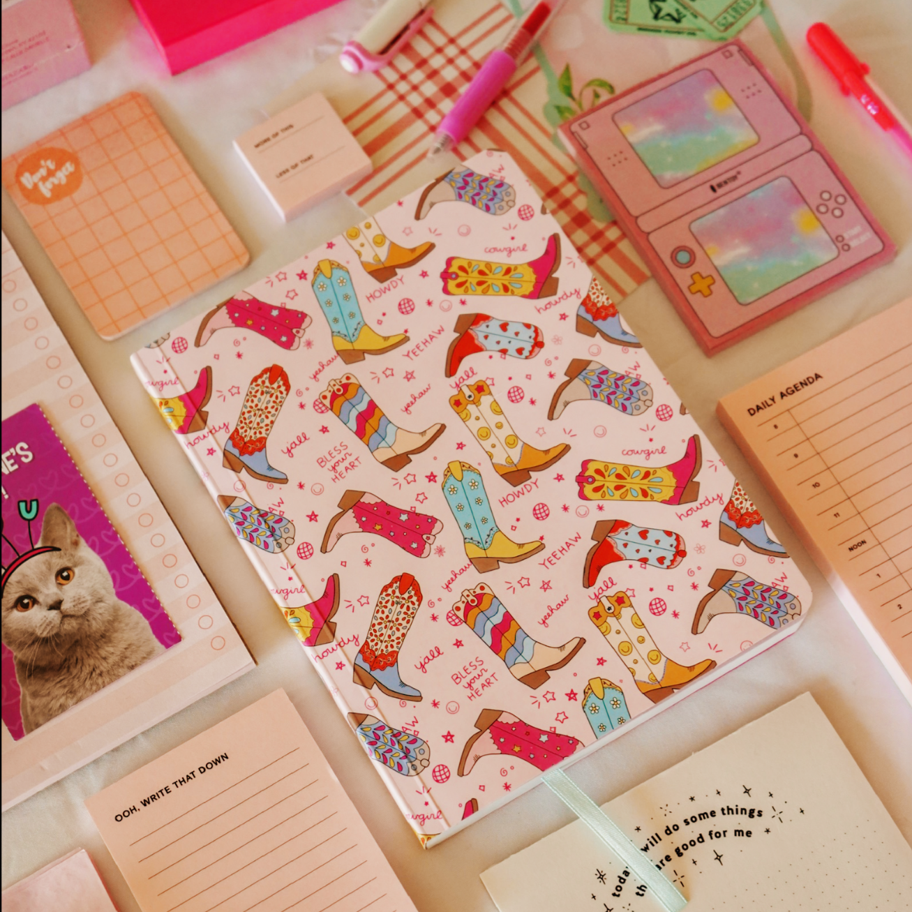 Cowgirl Boots Soft Bound Journal