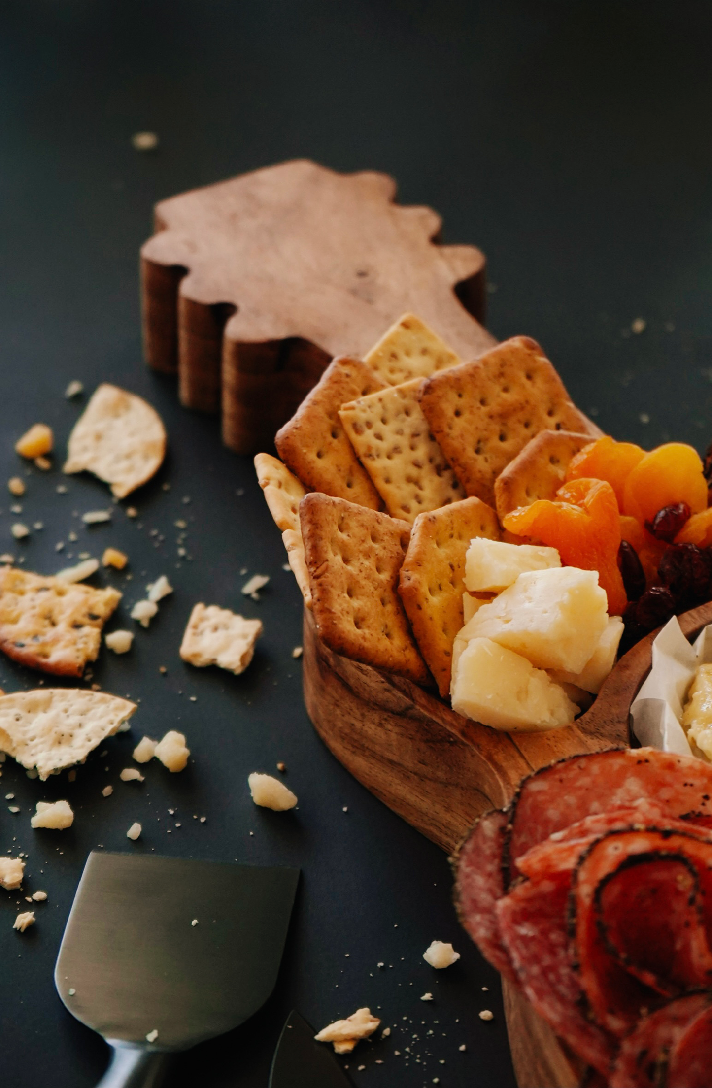 Rustic Guitar Wood Charcuterie Serving Tray