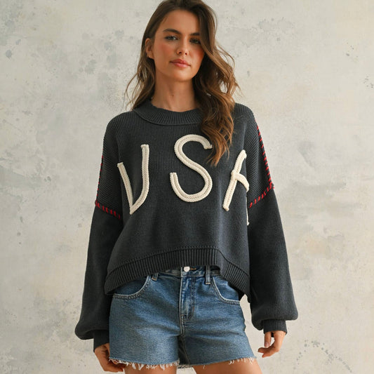 Americana USA Rope Sweater