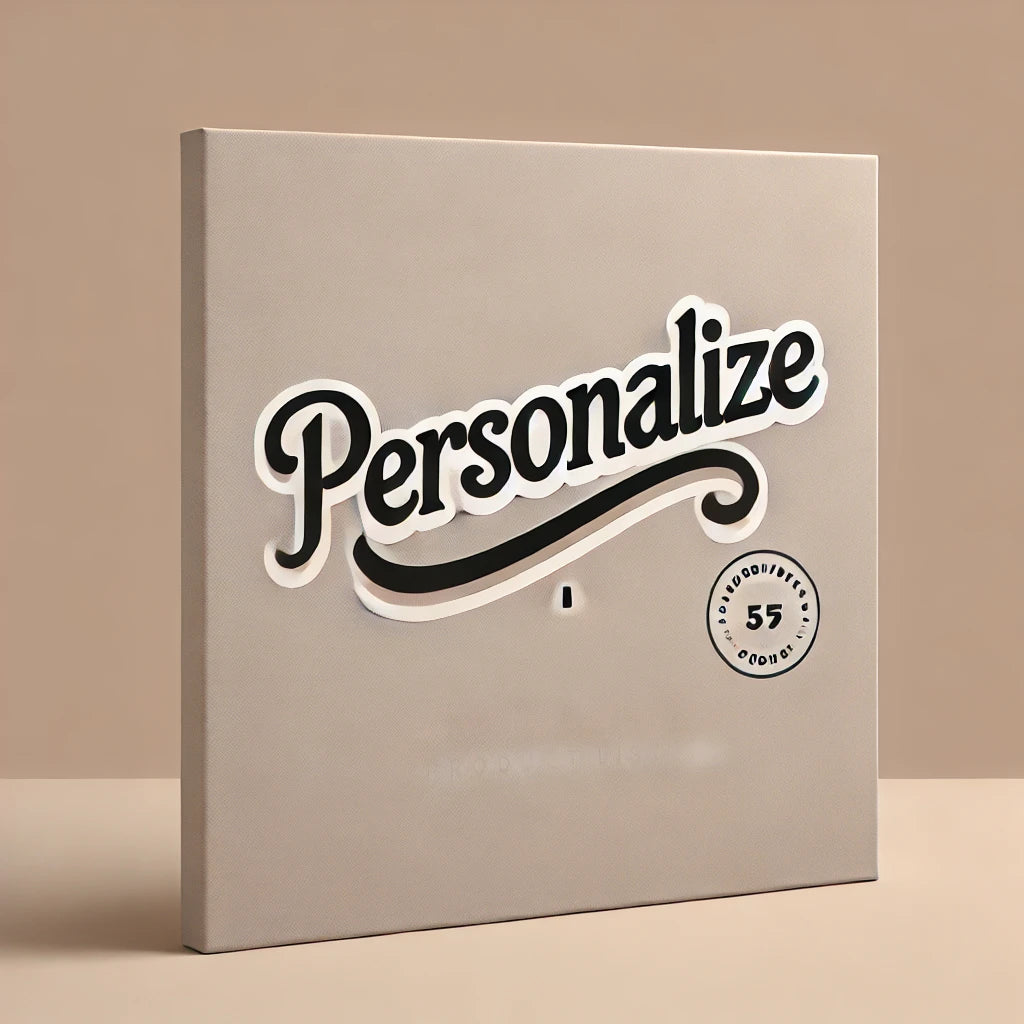 Personalize- Add Custom Name or Initials