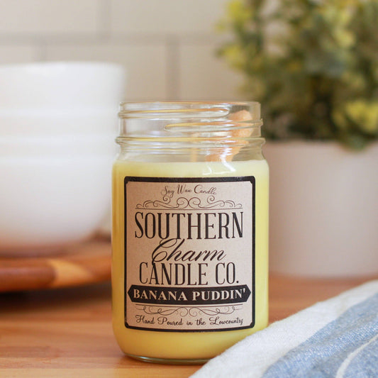 Banana Puddin’ Southern Charm Soy Candle