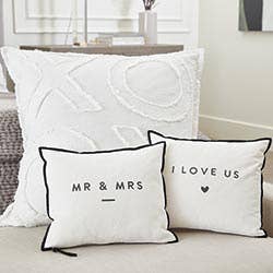Mr. & Mrs. Mini Pillow
