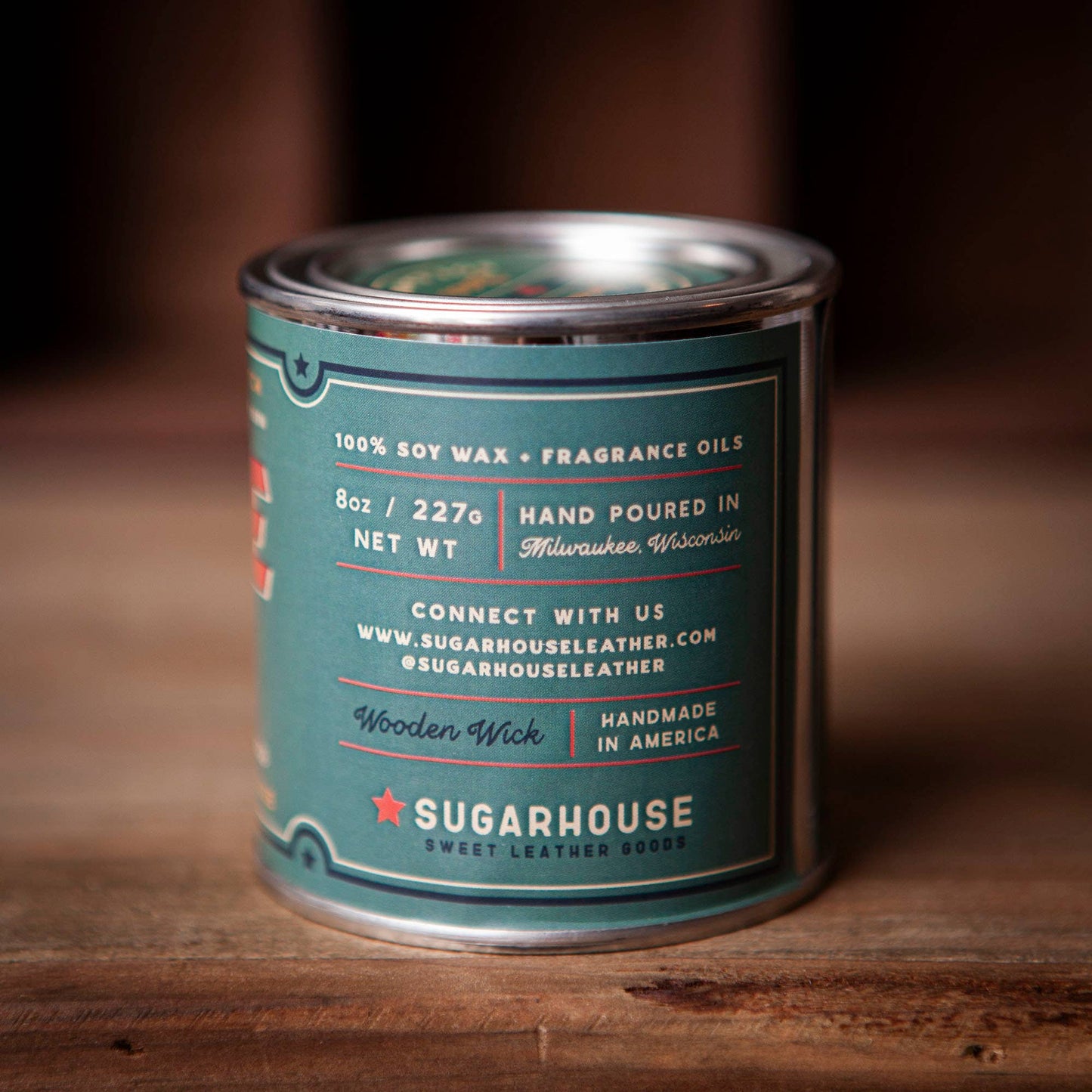 Lake Time Soy Paint Can Candle