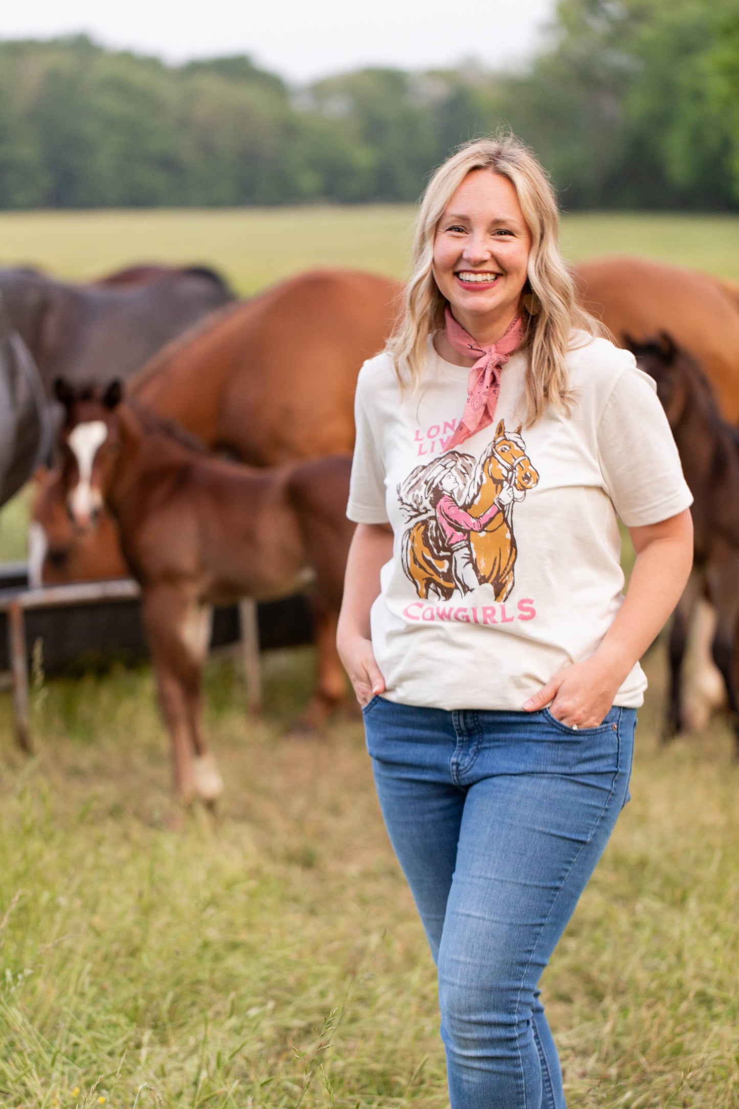 Long Live Cowgirls Southern Fried Tee