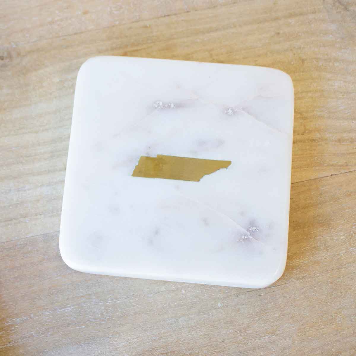 State of Tennessee Marble Coasters
