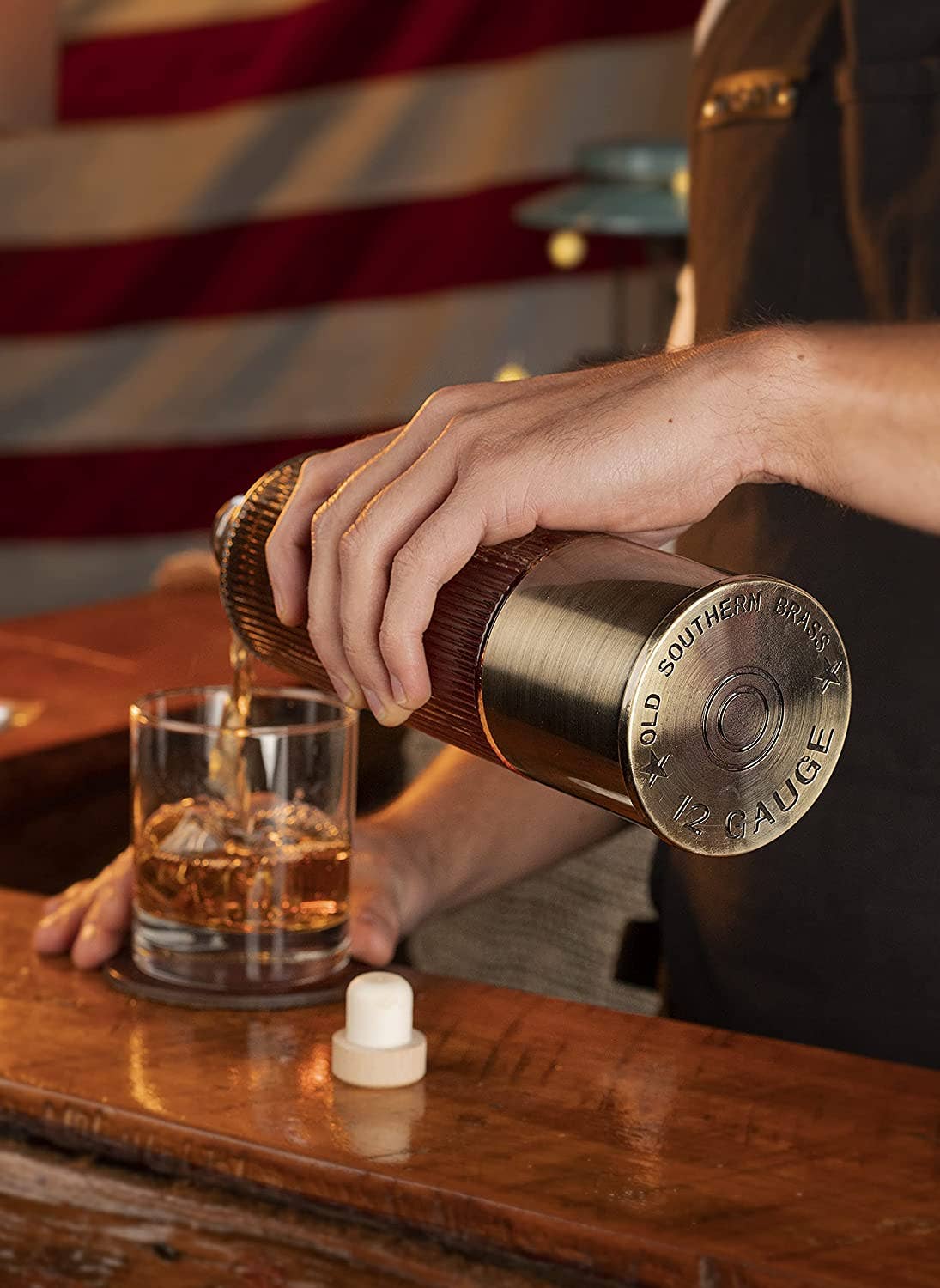 12 Gauge Whiskey Decanter for Liquor Scotch Bourbon