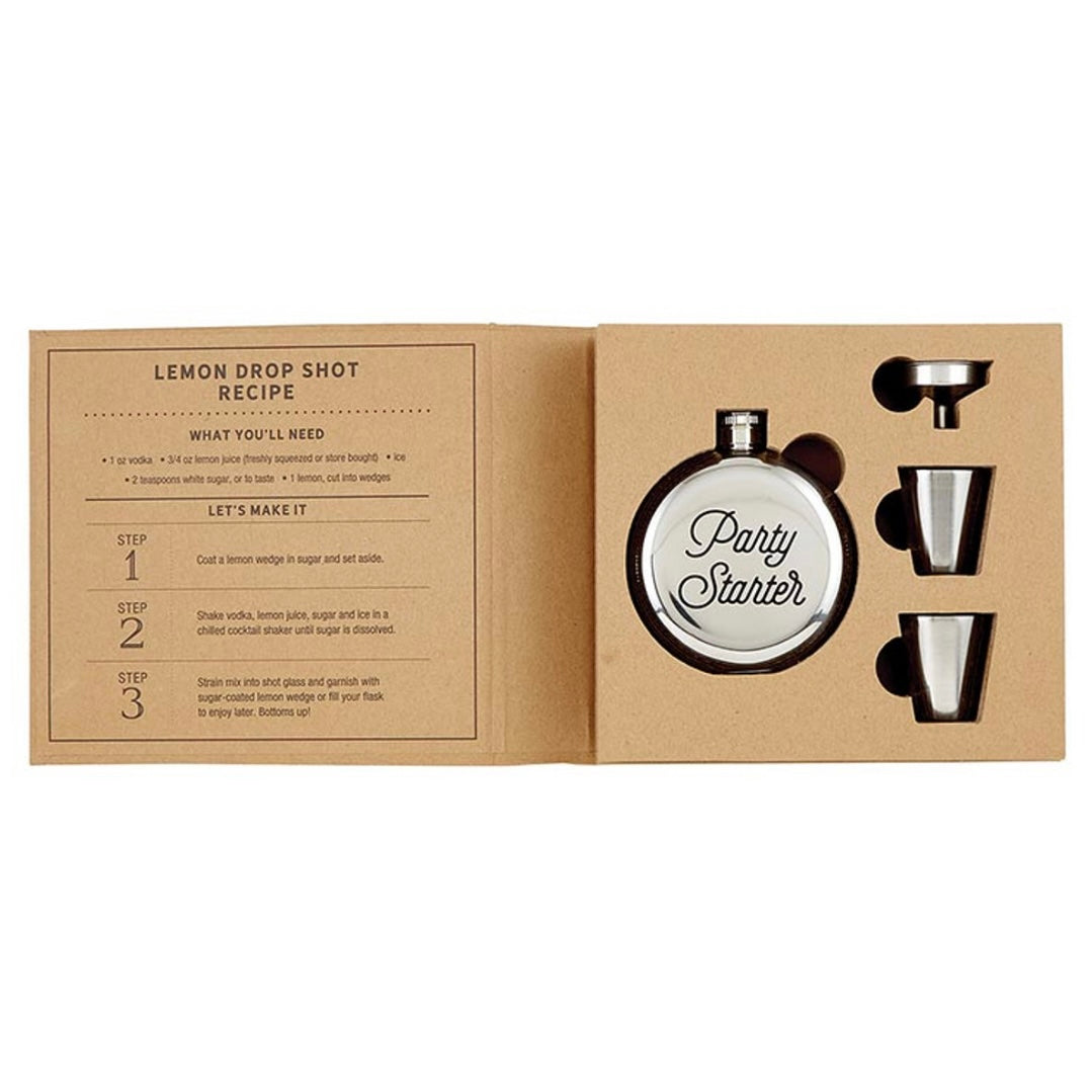 Party Starter Flask Set Gift