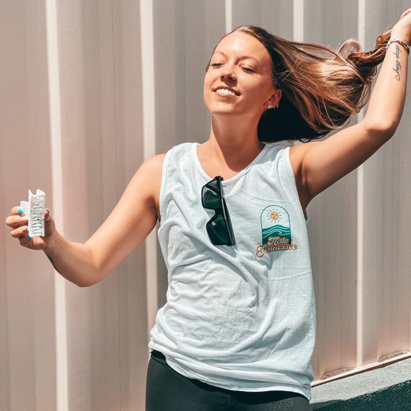 Hello Tennessee Graphic Tank
