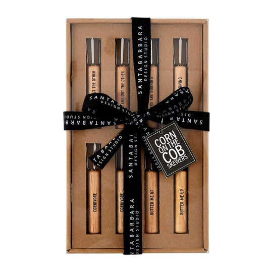 Corn On The Cob Skewers Set Gift Box