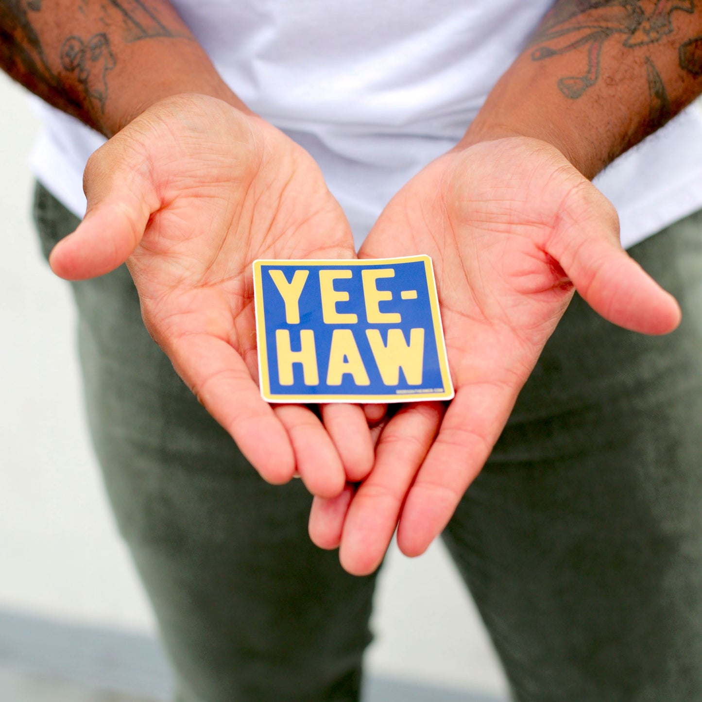Yee-Haw Sticker